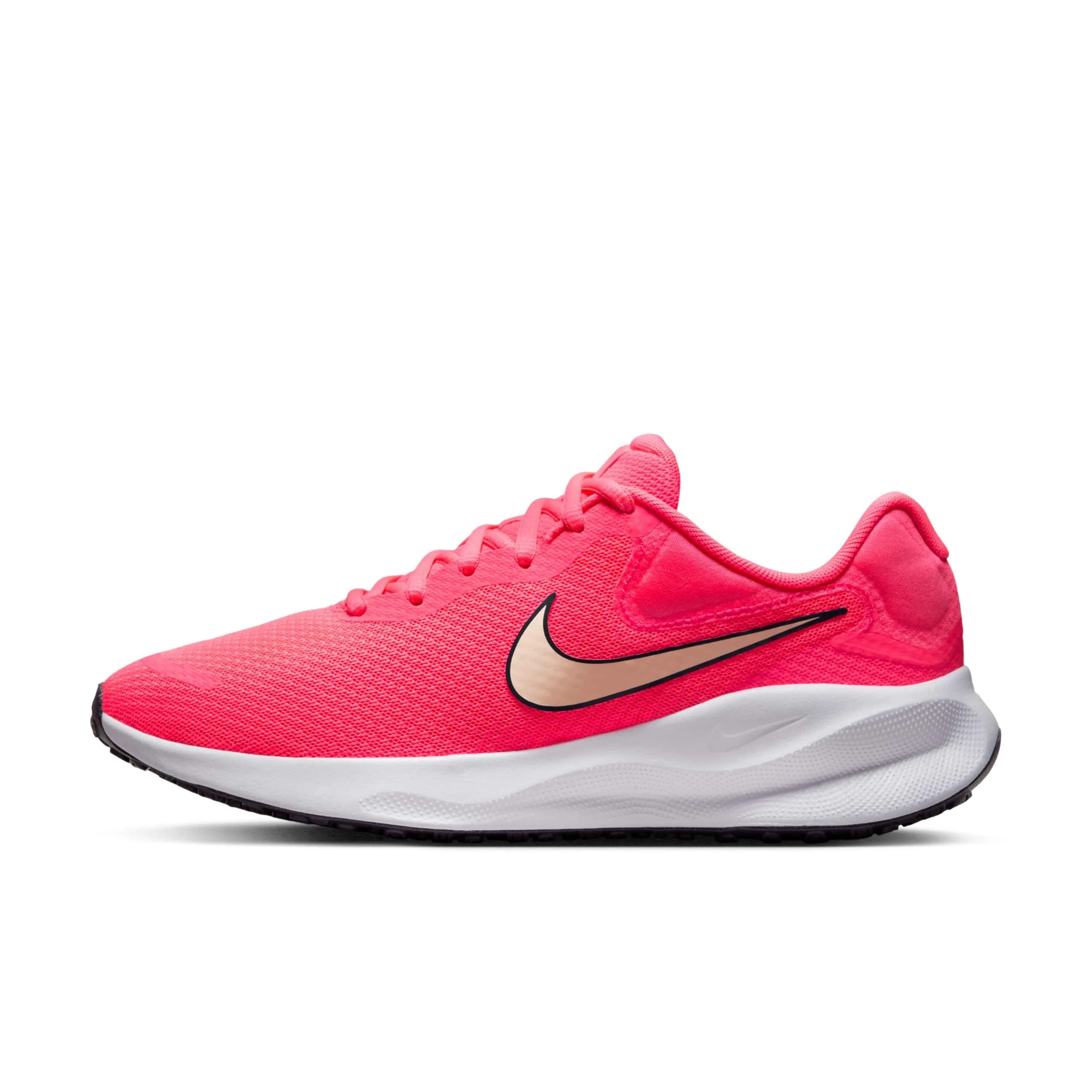 Nike Revolution 7 - Zapato Oxford, Hot Punch Crimson Tint Dark Raisin, 39 EU