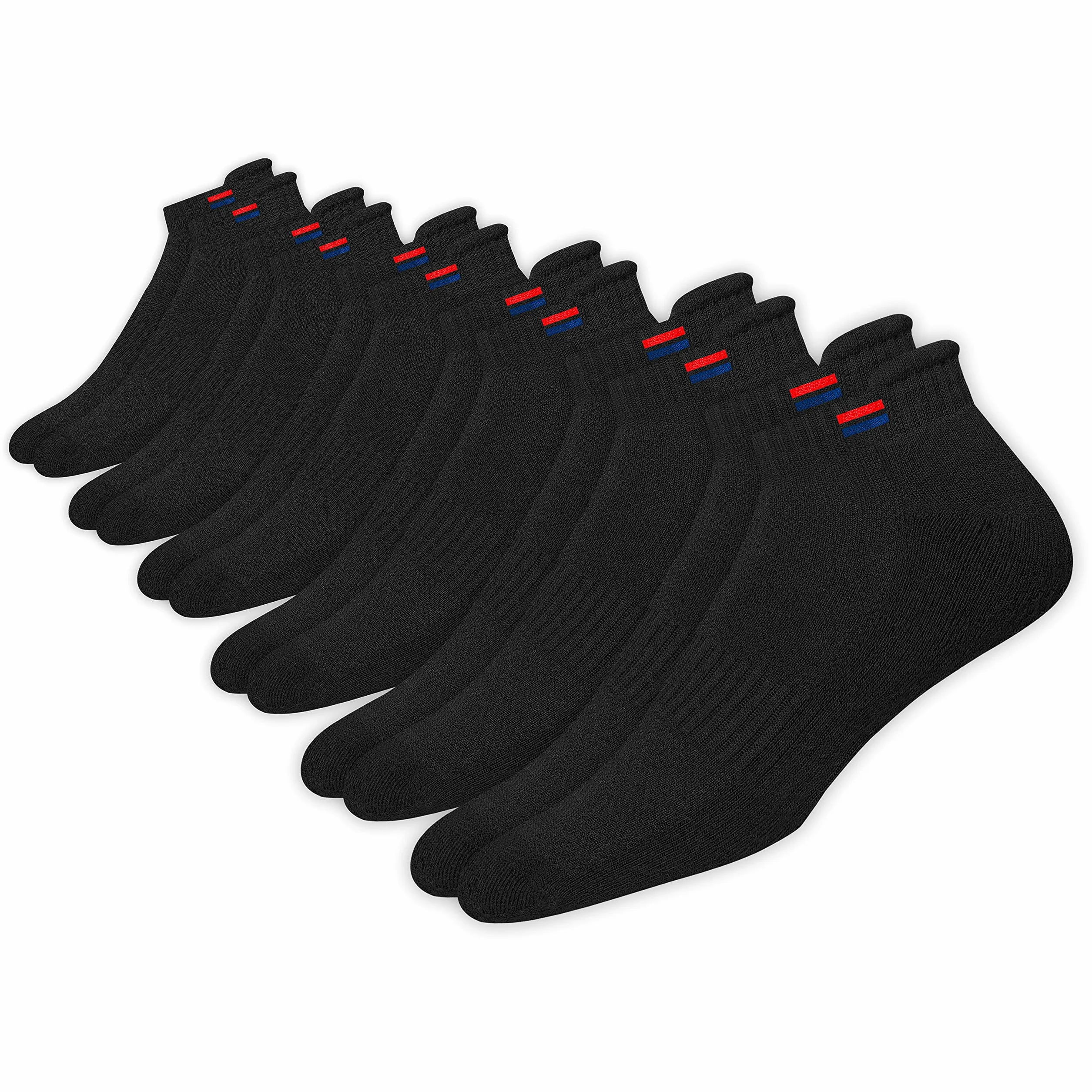 NAVYSPORT 6 Pares Calcetines Tobilleros Algodón Running Ciclismo CrossFit