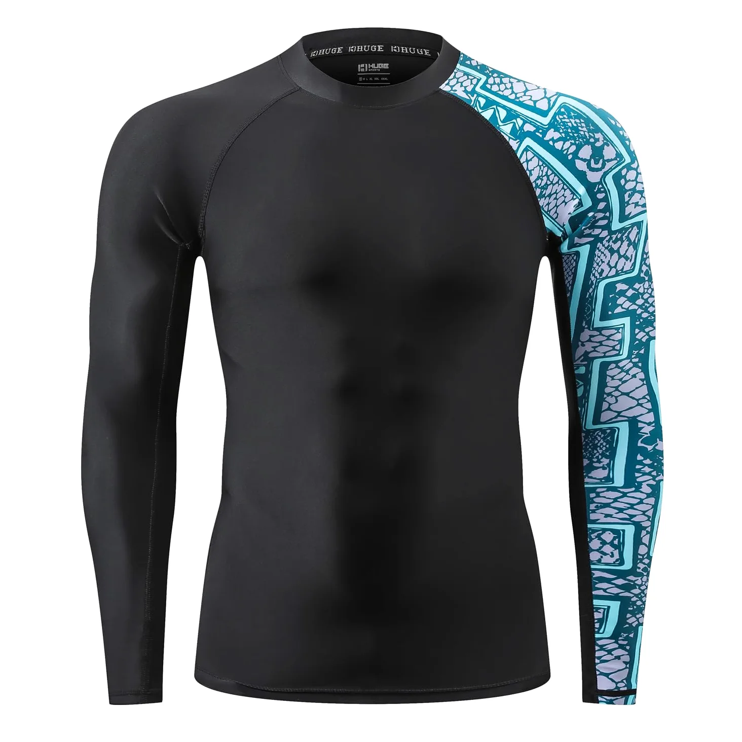 HUGE SPORTS Rash Guard - Protecci¨®n De para Surf para Hombre