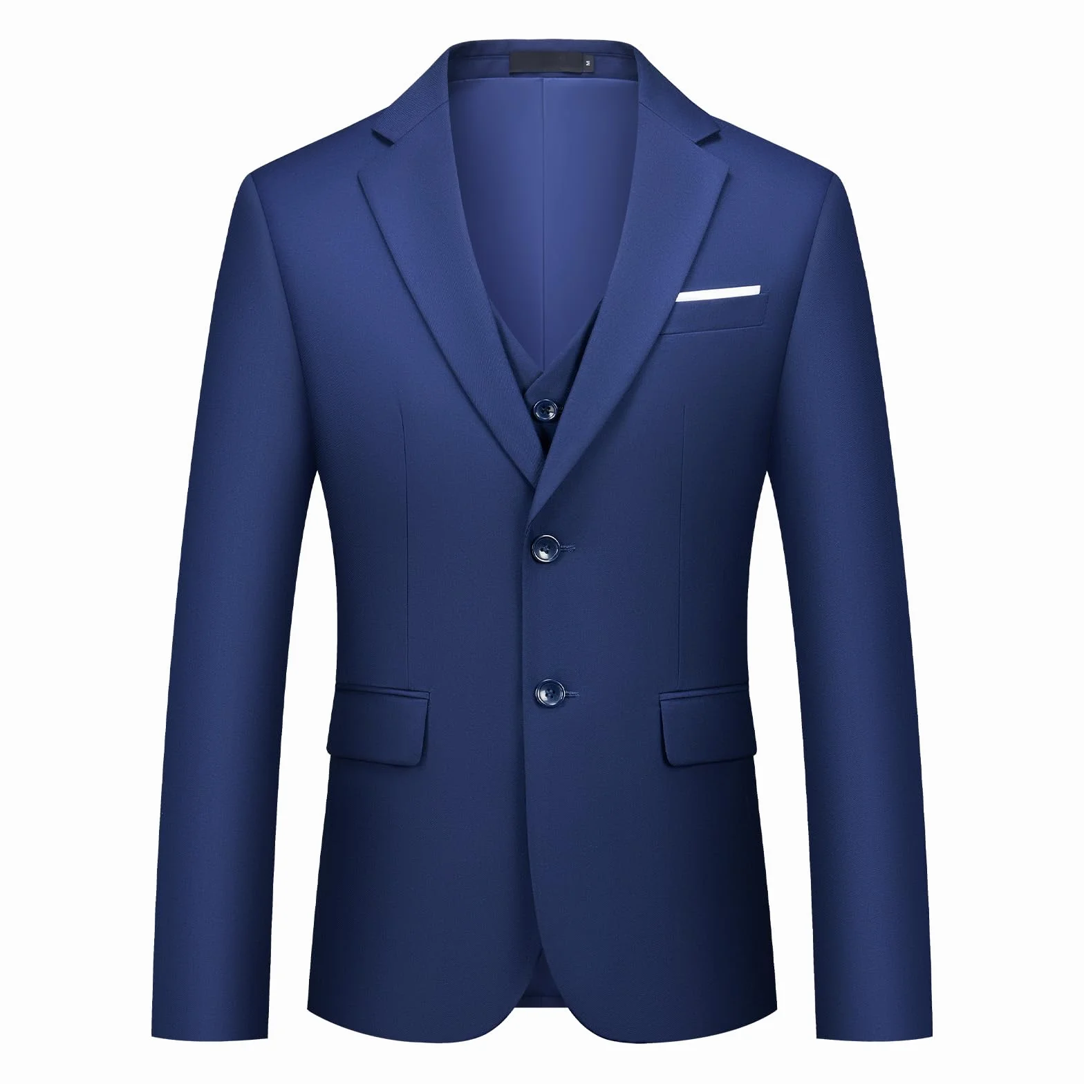 Trajes para Hombre Slim Fit de 3 Piezas Vestido de Novia Elegantes Suits Negocio Boda Blazer Chalecos Pantalones