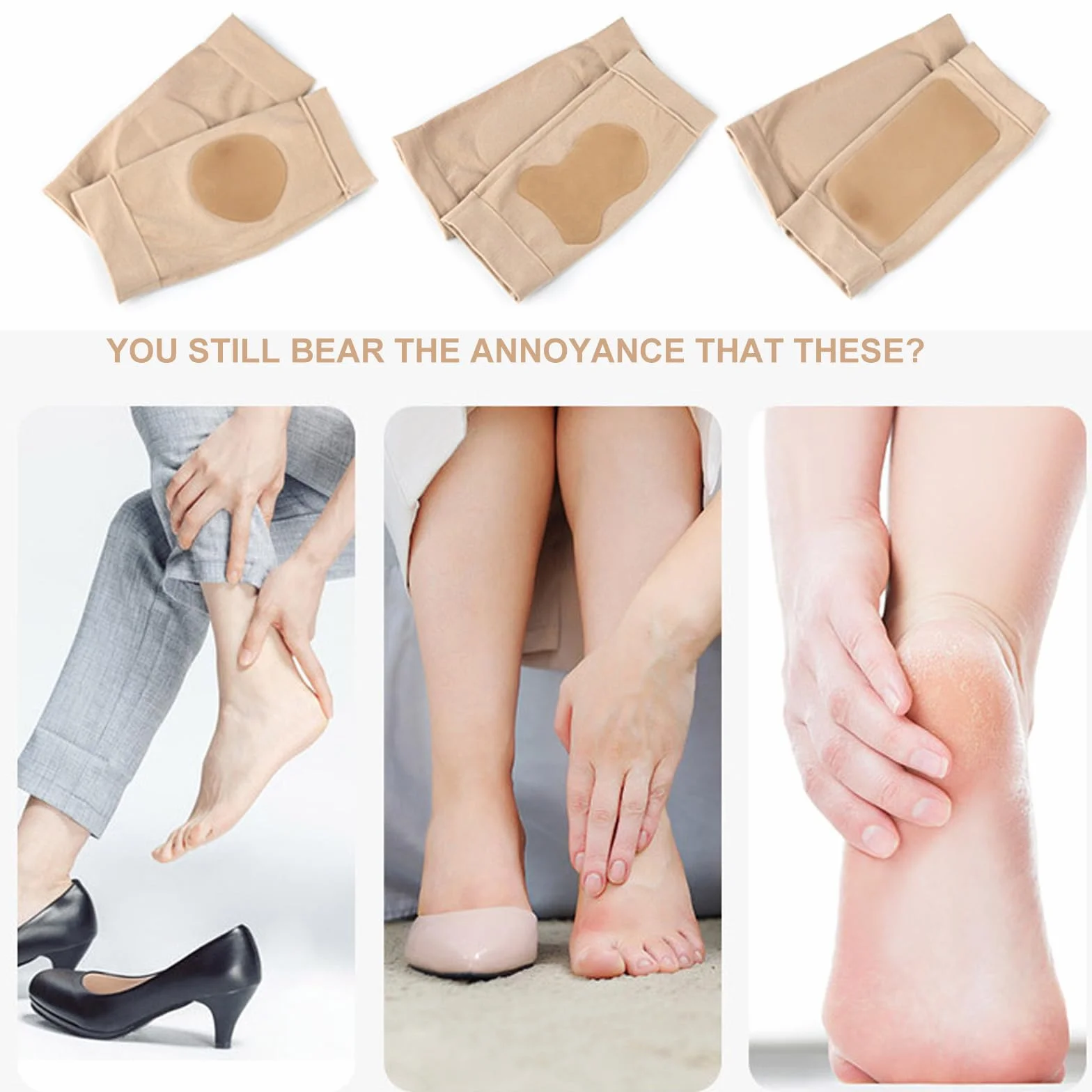1 par de calcetines acolchados para patinaje, transpirables, elásticas, de gel, suaves, acolchados, para mujeres y hombres