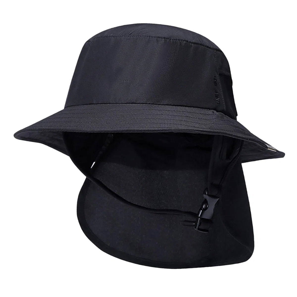 Gorro de Pescador de Correas de Barbilla Pescador para Turismo Deportes Acuáticos, negro, universal