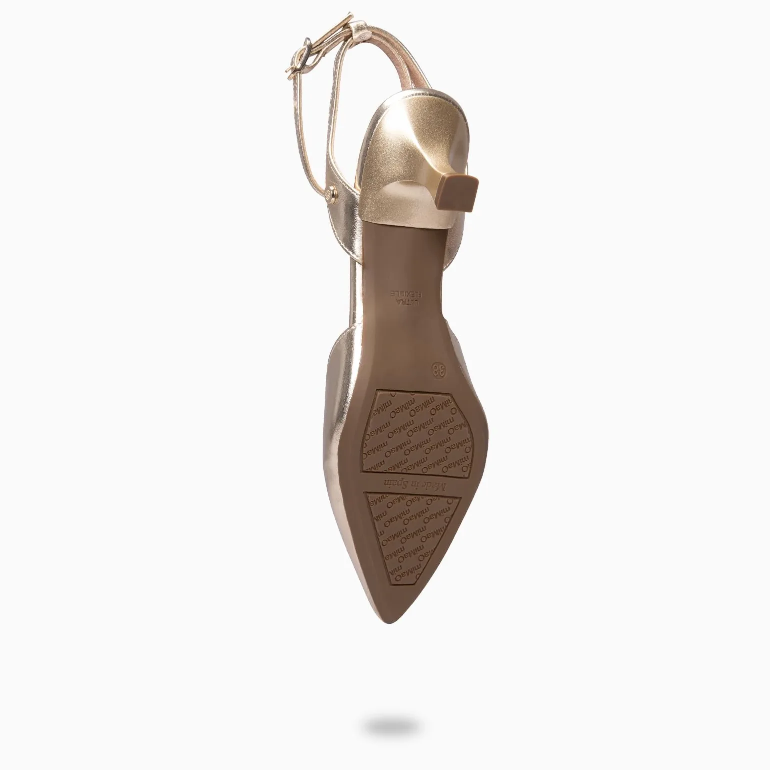 miMaO. Zapatos Destalonados con Pulsera al Tobillo Elegantes y cómodos. Diseñados y Fabricados en España