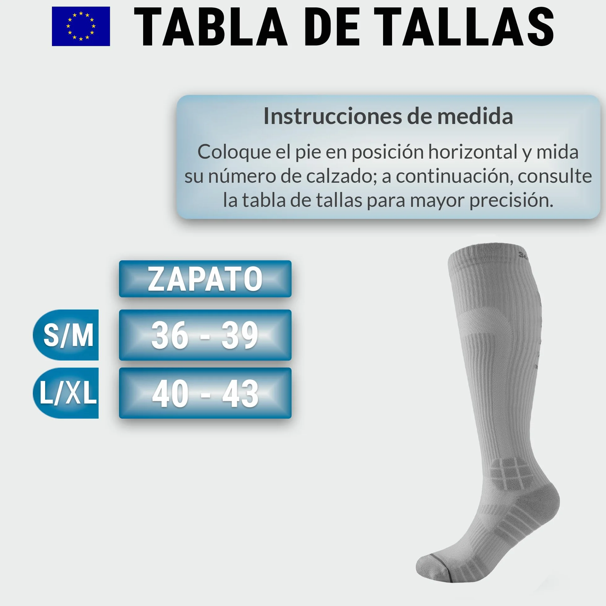 360 RELIEF Medias de Compresión Mujer y Hombre Calcetines Deportes Correr Viaje