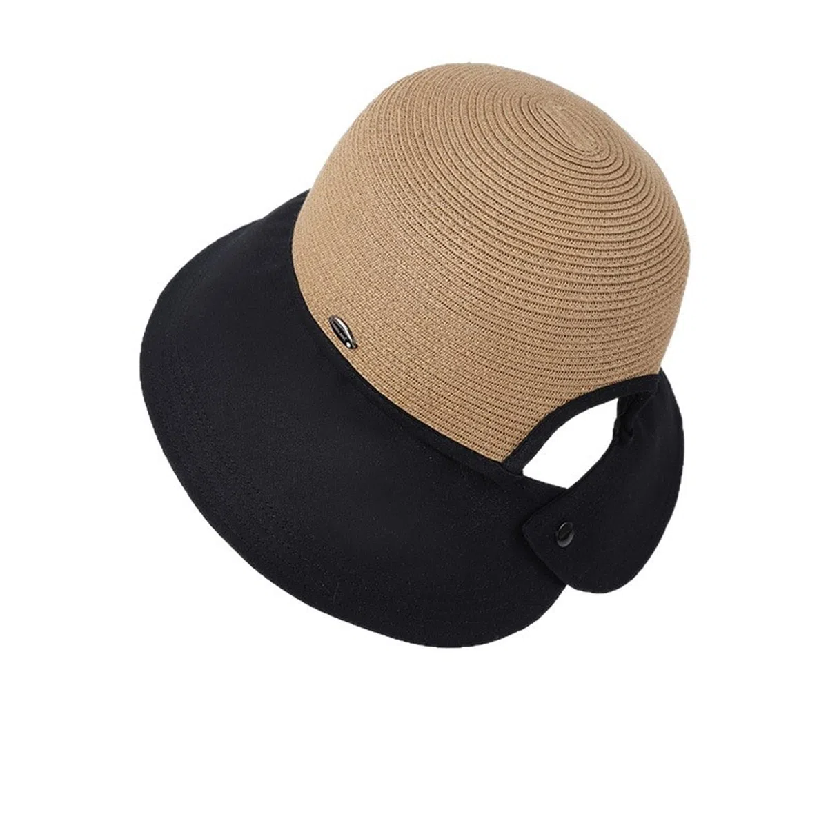 Elegante gorra de pescador con protección solar, tamaño ajustable para jardinería al aire libre, sombrero unisex de ala ancha
