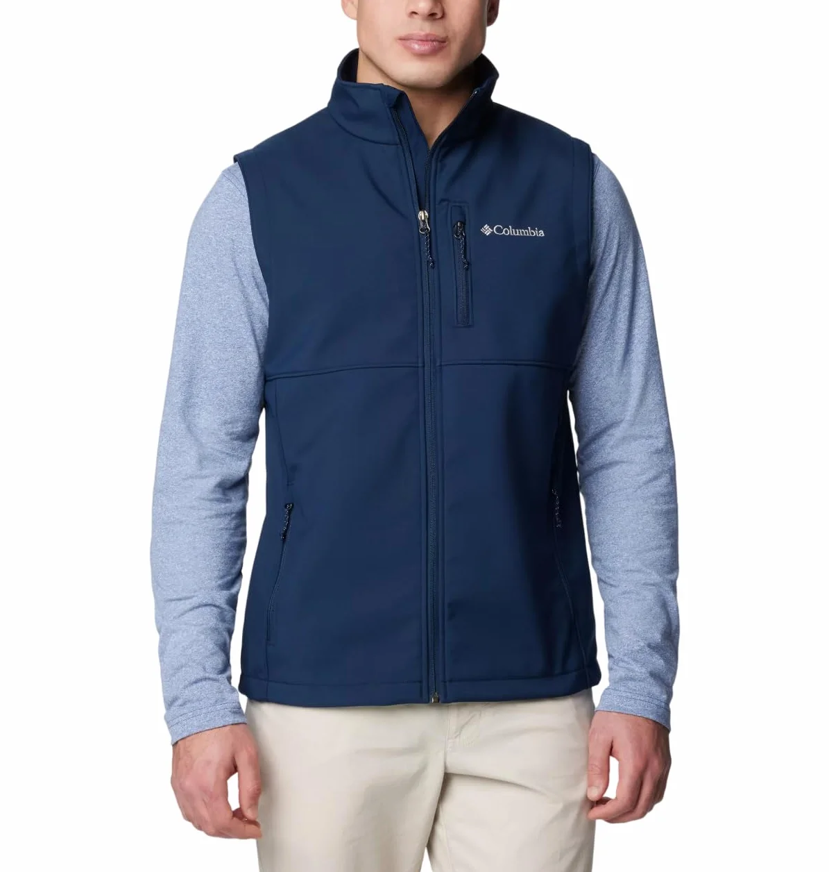 Columbia Ascender II Softshell Vest, Chaleco de Softshell para Hombre