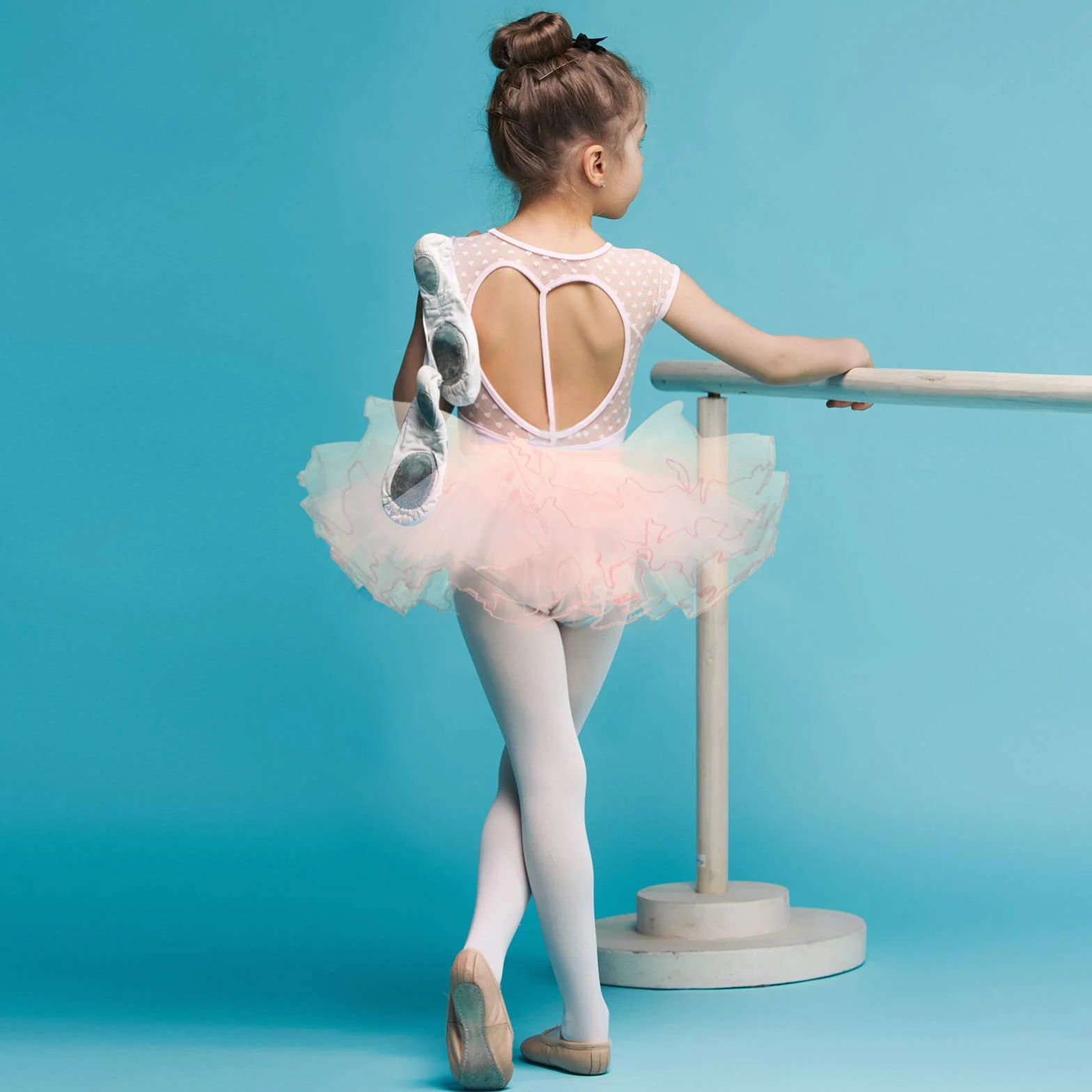 Bezioner Falda de Tutú para Niña Tutu Tul Falda Disfraz para Ballet Danza Fiestas de Cosplay 1-9 Años