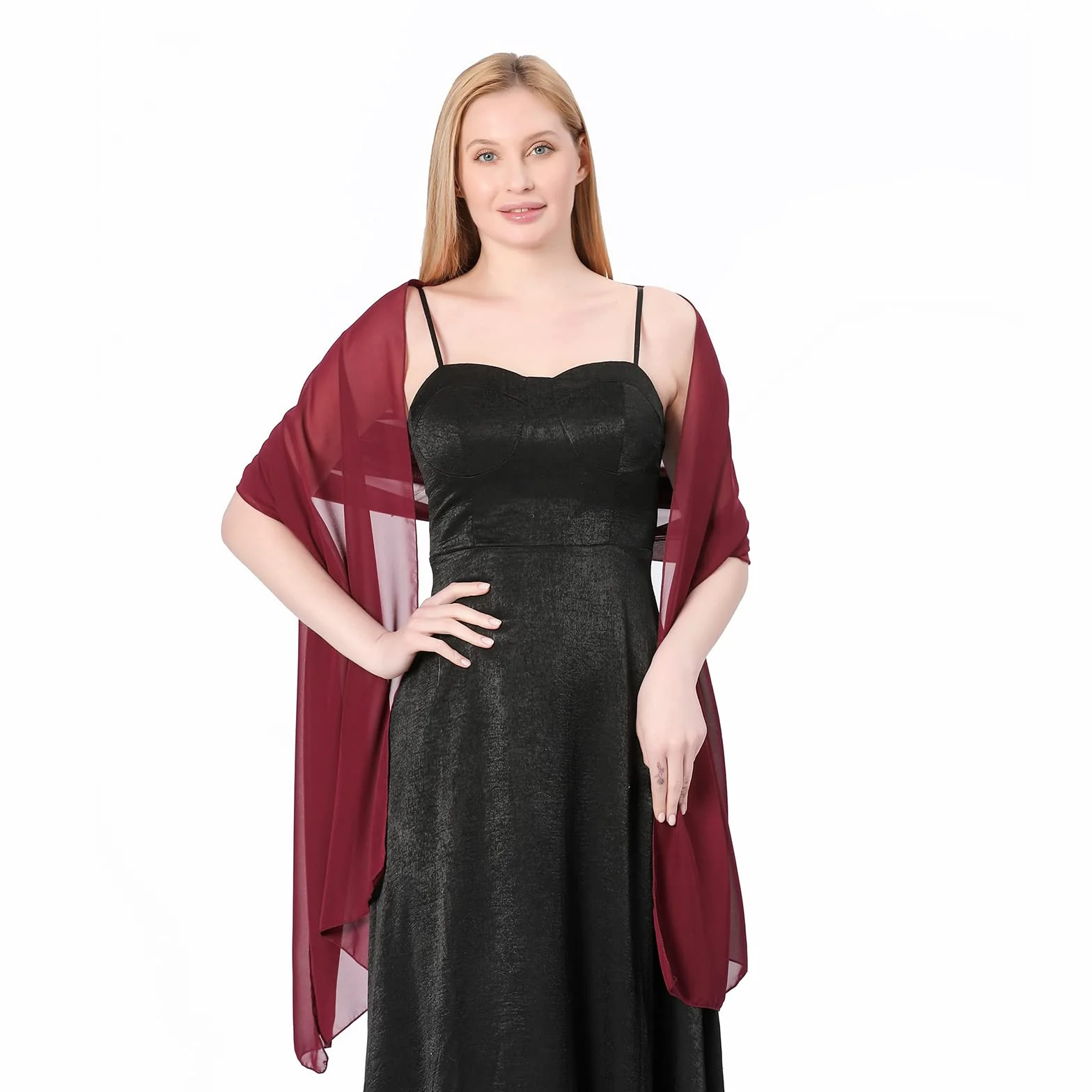 Proumhang Mujeres Mantones de Gasa Suave Bufandas Wraps 70cm x 200cm