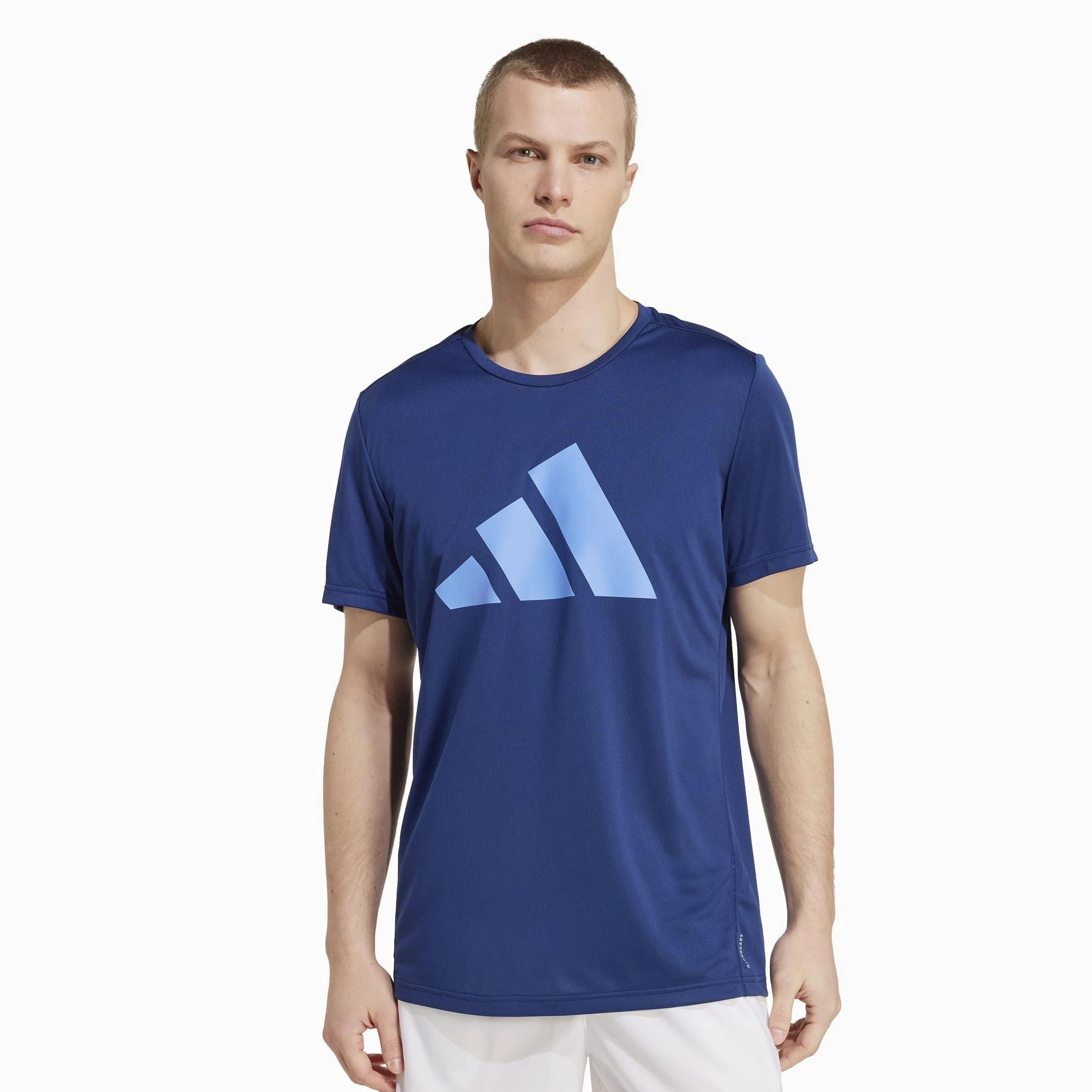 Adidas Hombre Run It Stripes tee