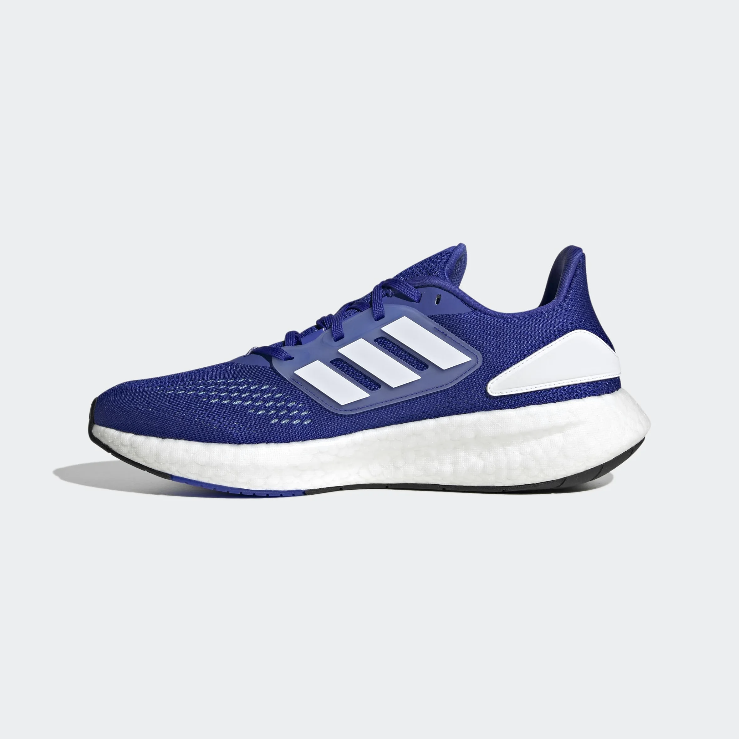 adidas Hombre Pureboost 22 Shoes, Lucid Blue / Cloud White / Pulse Mint, 40 2/3 EU