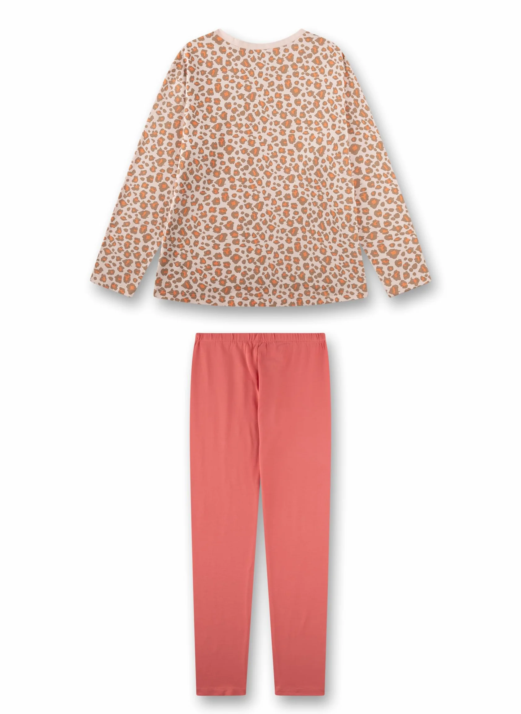 Sanetta 246060 Juego de Pijama, Color: Naranja, 176 para Niñas