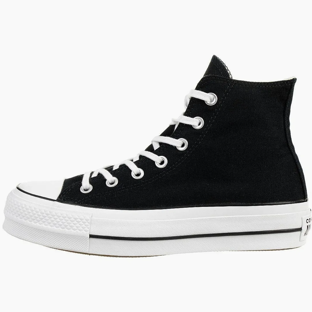 Converse Hi Platform 560845C Nero Bianco
