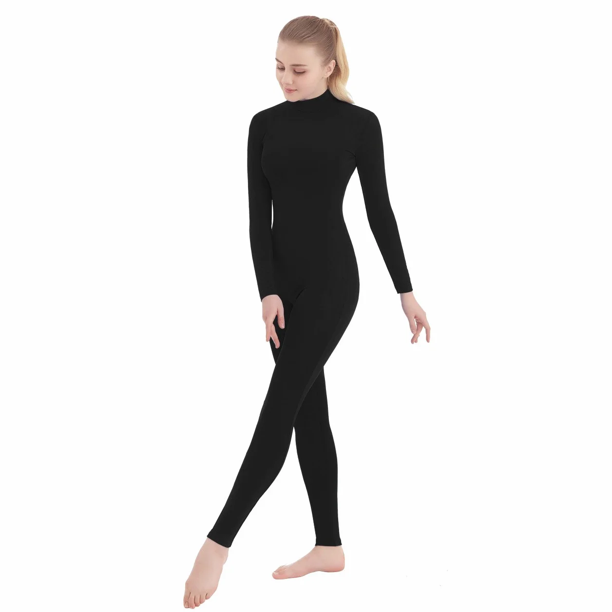 SUPRNOWA Cuello de Tortuga de una Sola Pieza Unisex