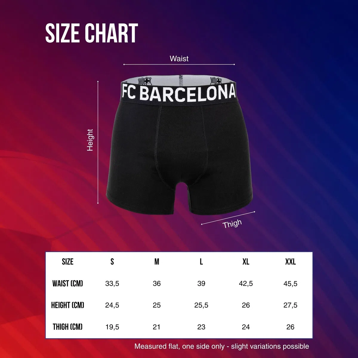Calzoncillos tipo bóxer para hombre, 5 unidades, producto oficial del FC Barcelona, juego de calzoncillos para hombre