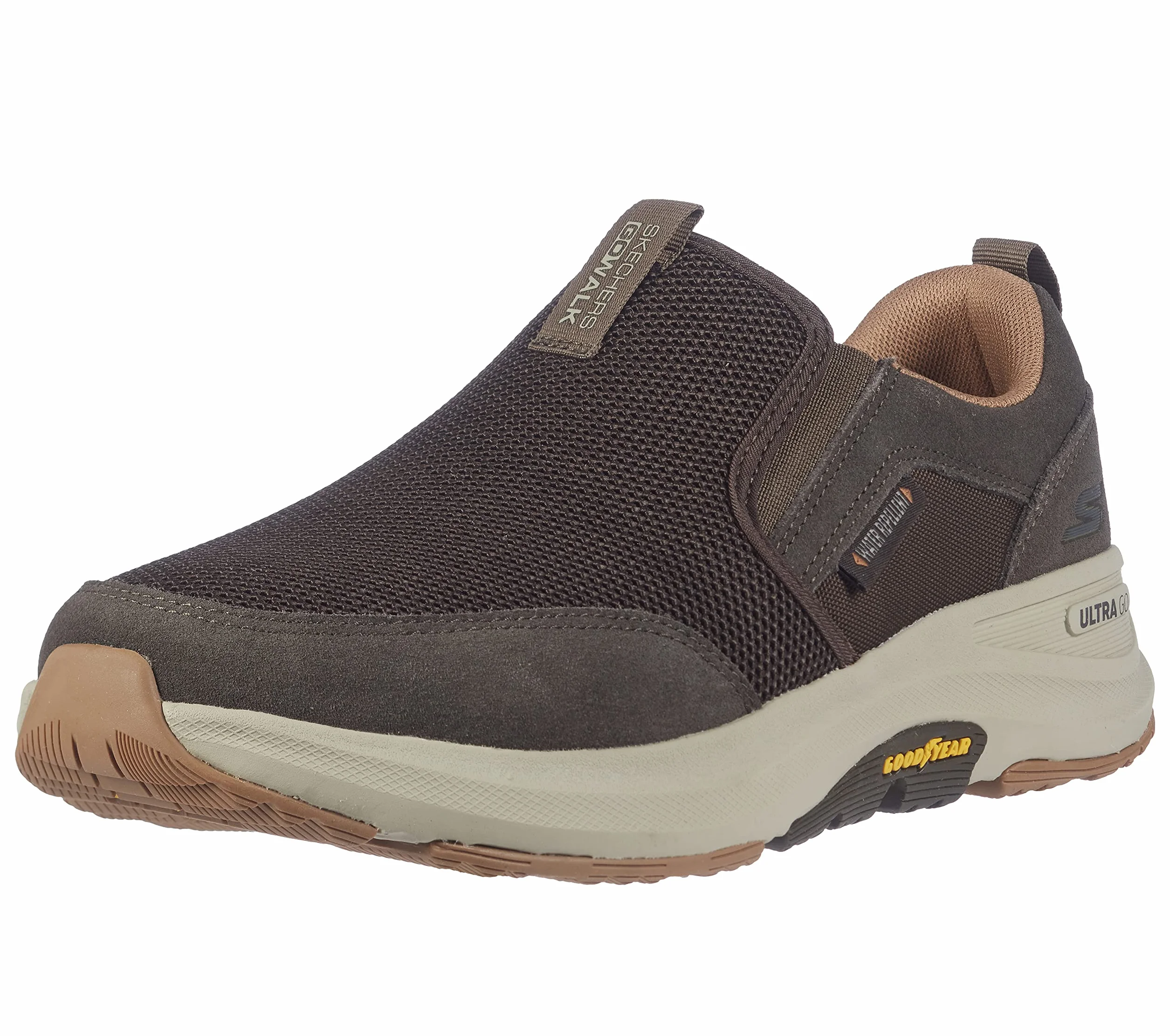 Skechers Go Walk Outdoor - Zapatos Deportivos de Senderismo Sin Cordones con Espuma Viscoelástica Refrigerada por Aire ZapatillasHombre