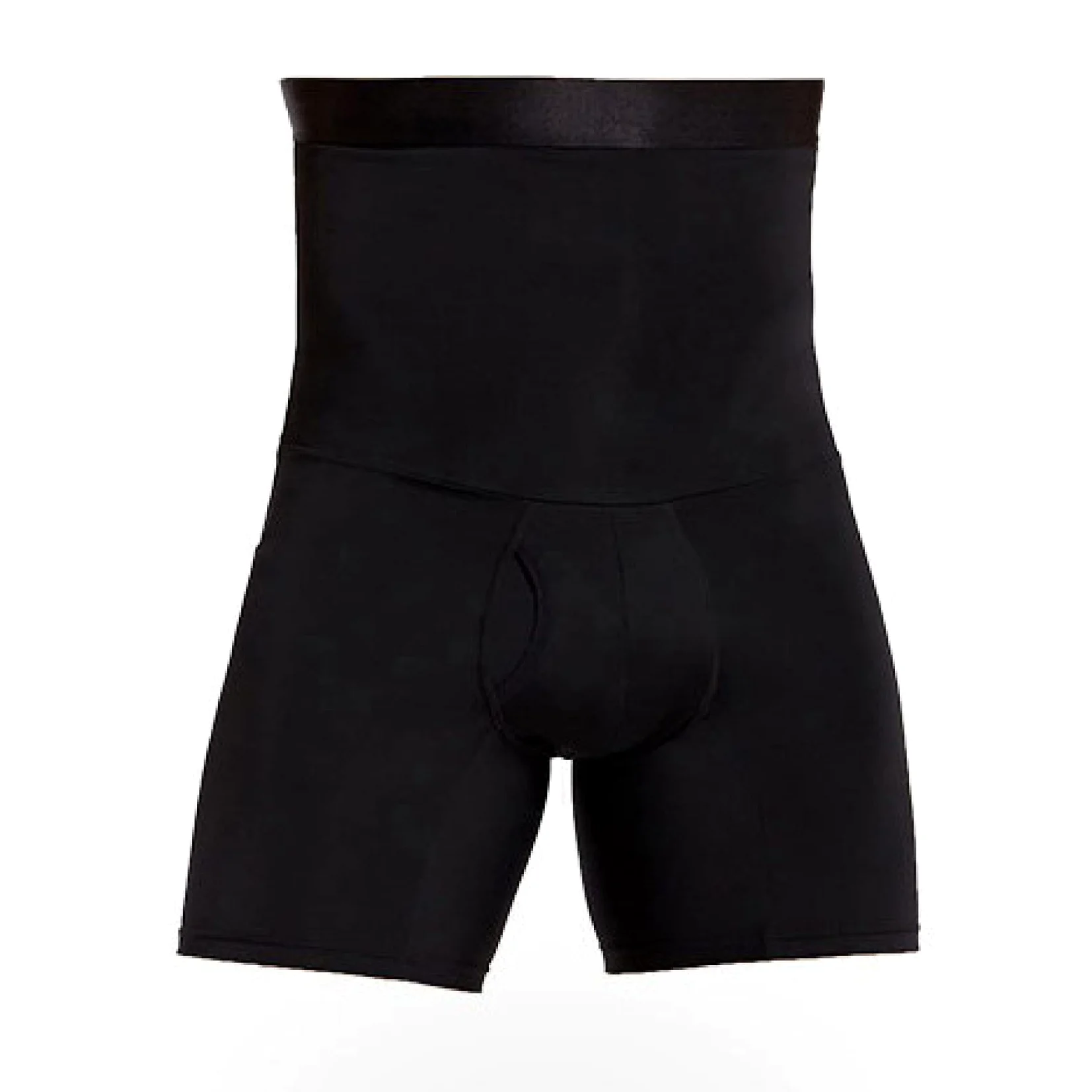 Pantalones Cortos moldeadores de Cuerpo con Control de Barriga para Hombres, Calzoncillos Tipo bóxer Ajustados, Fajas de Cintura Alta - Adelgazamiento de Muslos