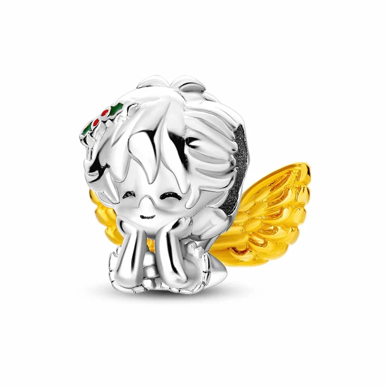 Charms Abalorios Colgante para mujer, plata de ley 925, compatible con pulseras y collares Pandora, compatible con pulseras europeas para mujeres y niñas
