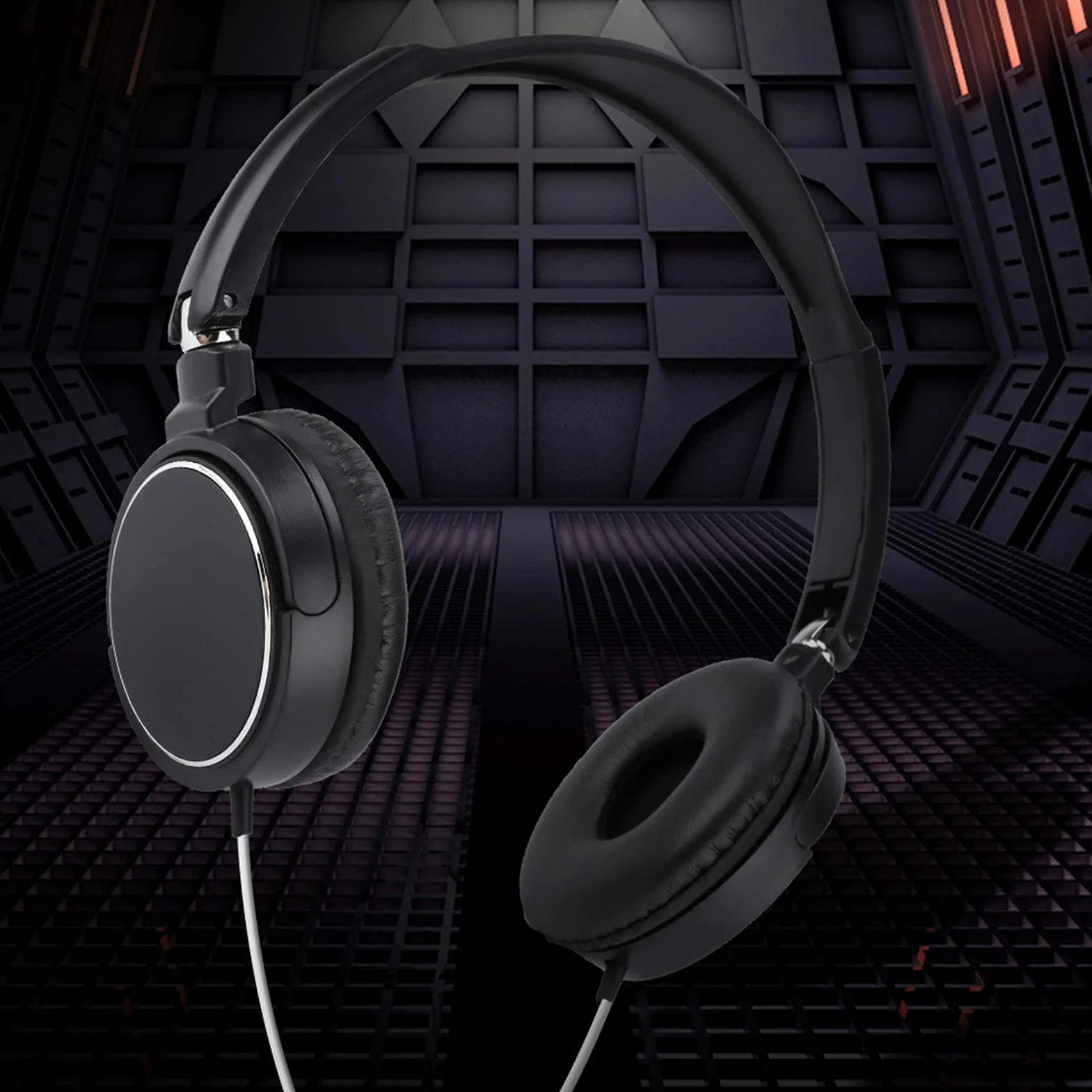 Snufeve6 Auriculares con Cable, Fáciles de Ajustar, Ligeros, Plegables Y Compactos, Auriculares de Alta Fidelidad con Diadema Ajustable para Niños Y Niñas para Disfrutar de Películas o Música.