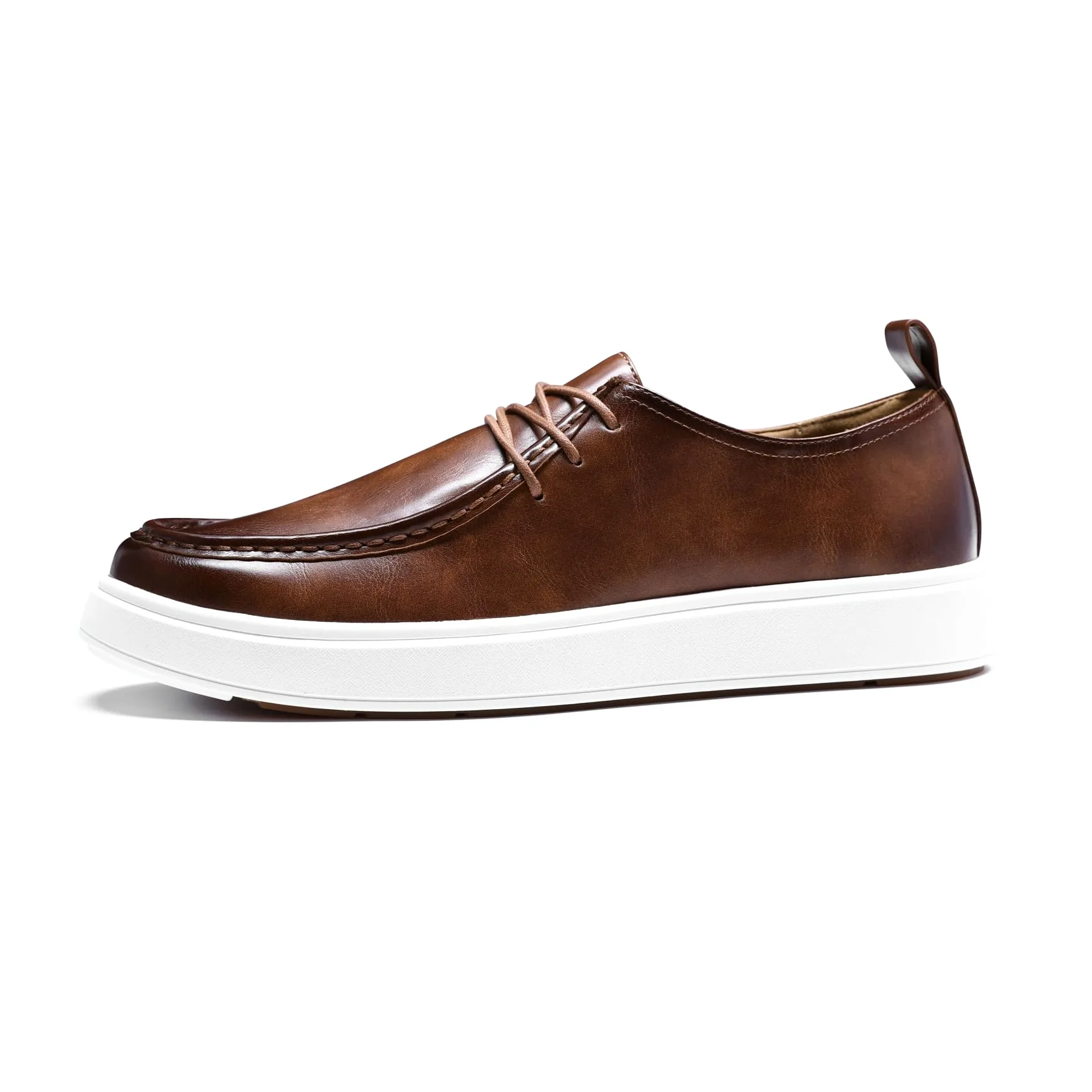 YFFUSHI Mocasines para Hombre, Cuero Ligero, Zapatos Náuticos, Estilo Casual