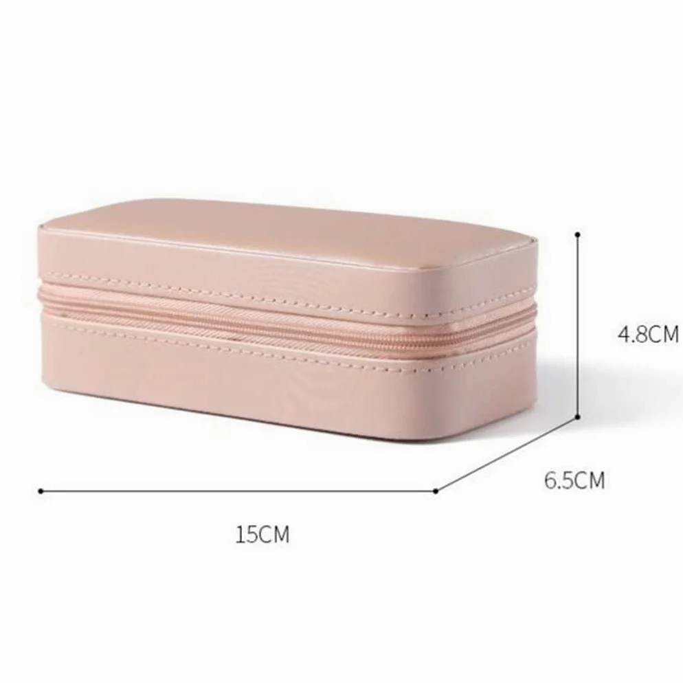 Caja de Almacenamiento de Joyas para Anillos, Pendientes y Collares. Soporte de exhibición para Mujer.