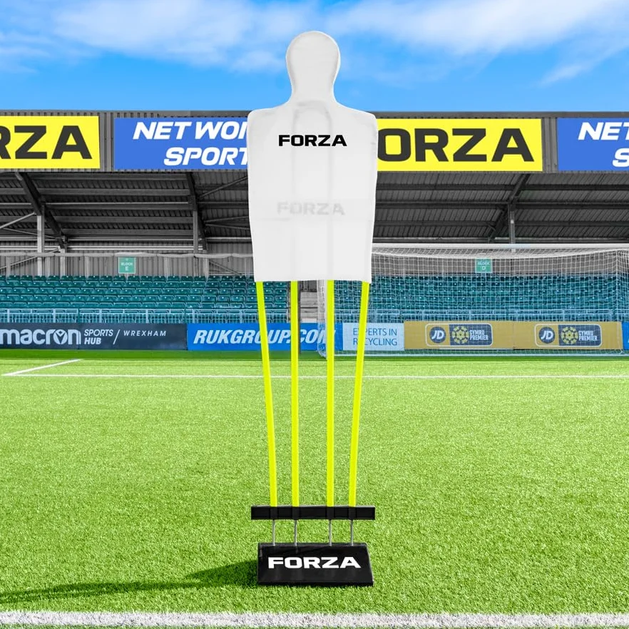 FORZA Ropa de maniquí Free Kick Paquete de 4 - Tela de poliéster compatible con maniquíes senior, Elite HD y Airflow