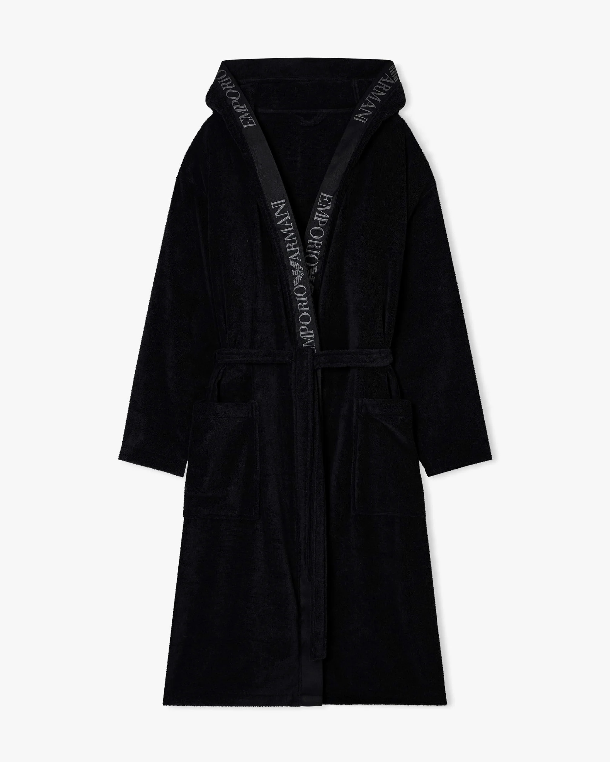 Emporio Armani Sponge Bathrobe Albornoz Hombre (Pack de 1)