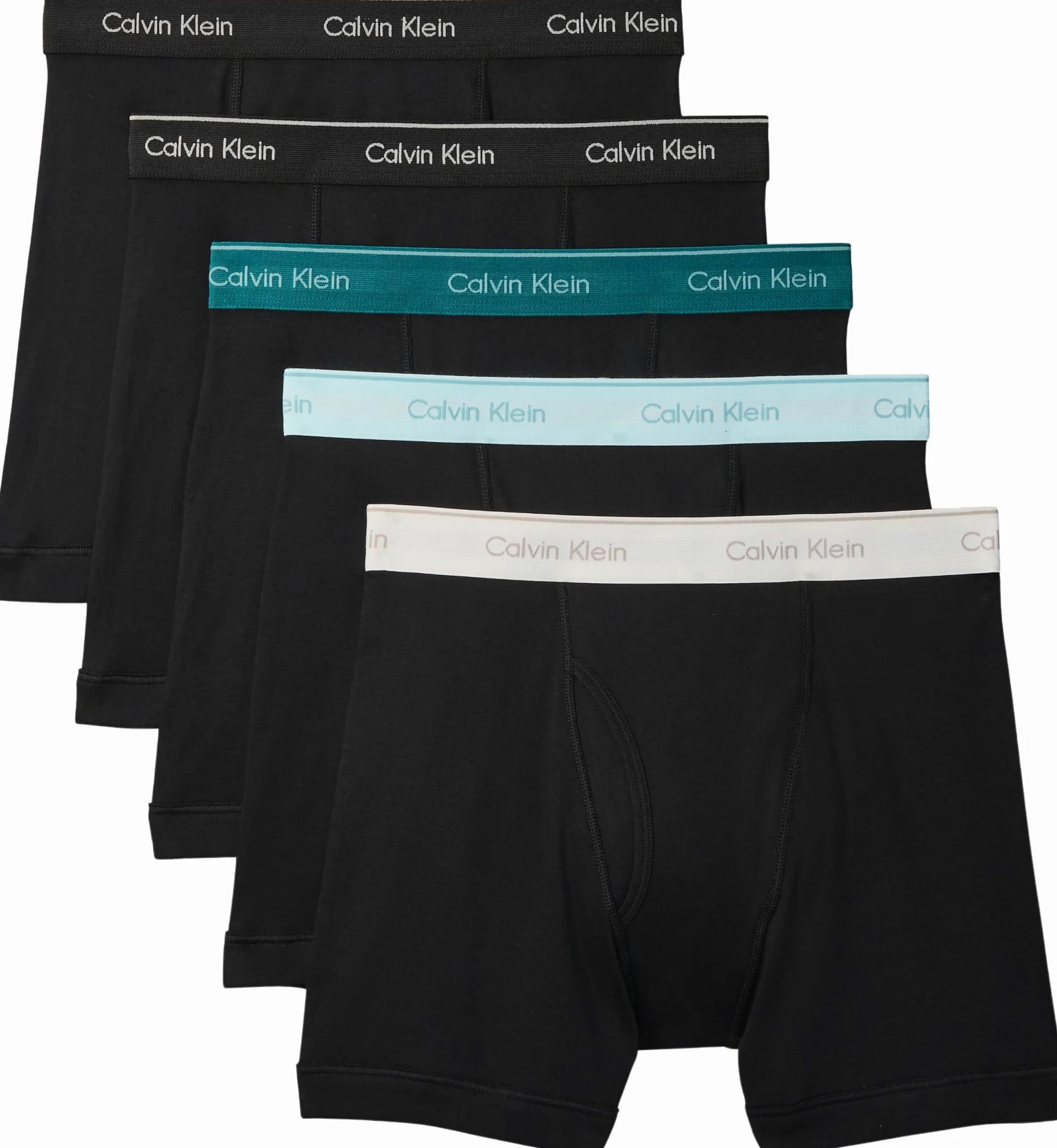 Calvin Klein Boxer Brief 5pk Lv00nb1429 Ropa Interior de Hombres Hombre (Pack de 5)