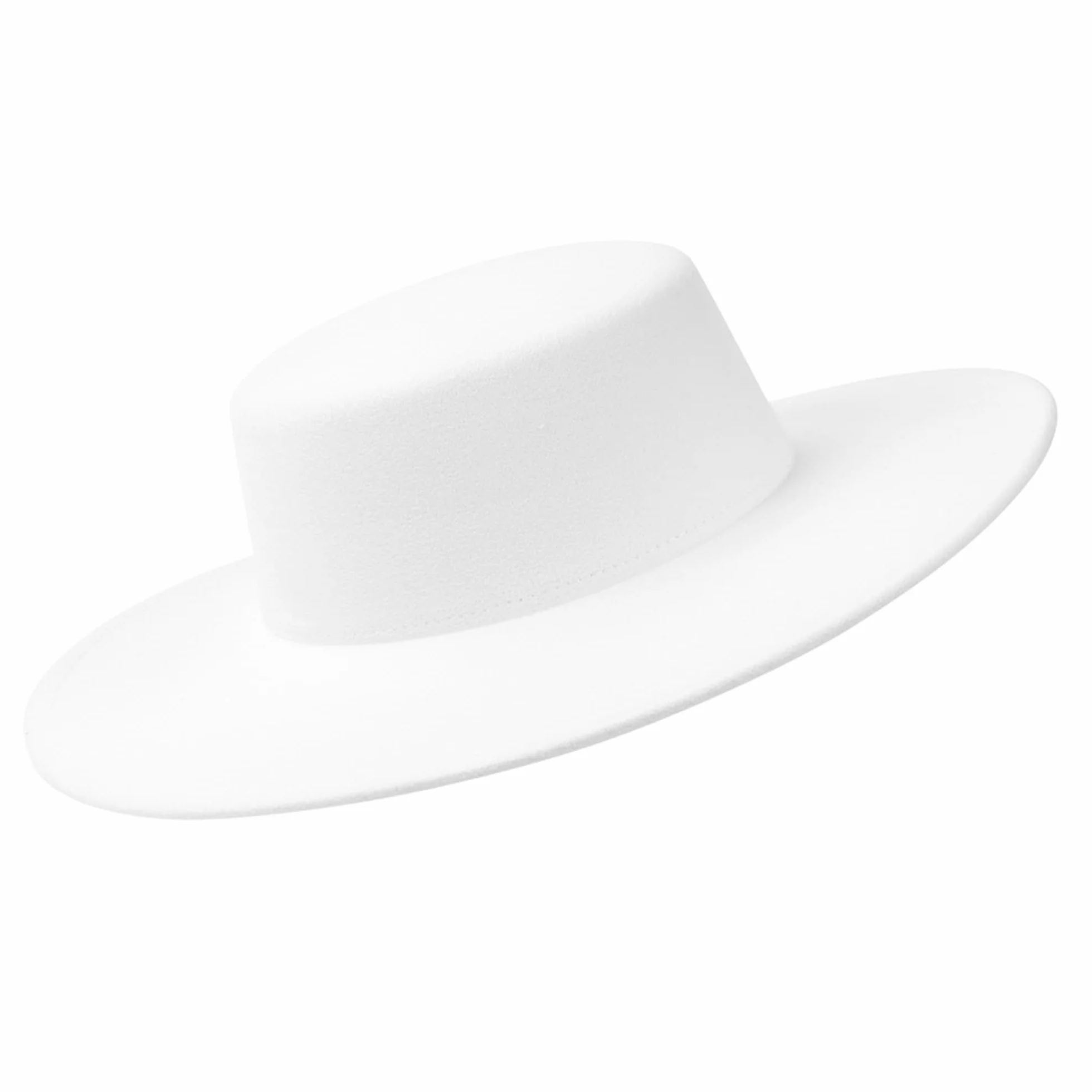 Sombrero de ala ancha para mujer, estilo formal, clásico, para barco, de fieltro, derby, iglesia