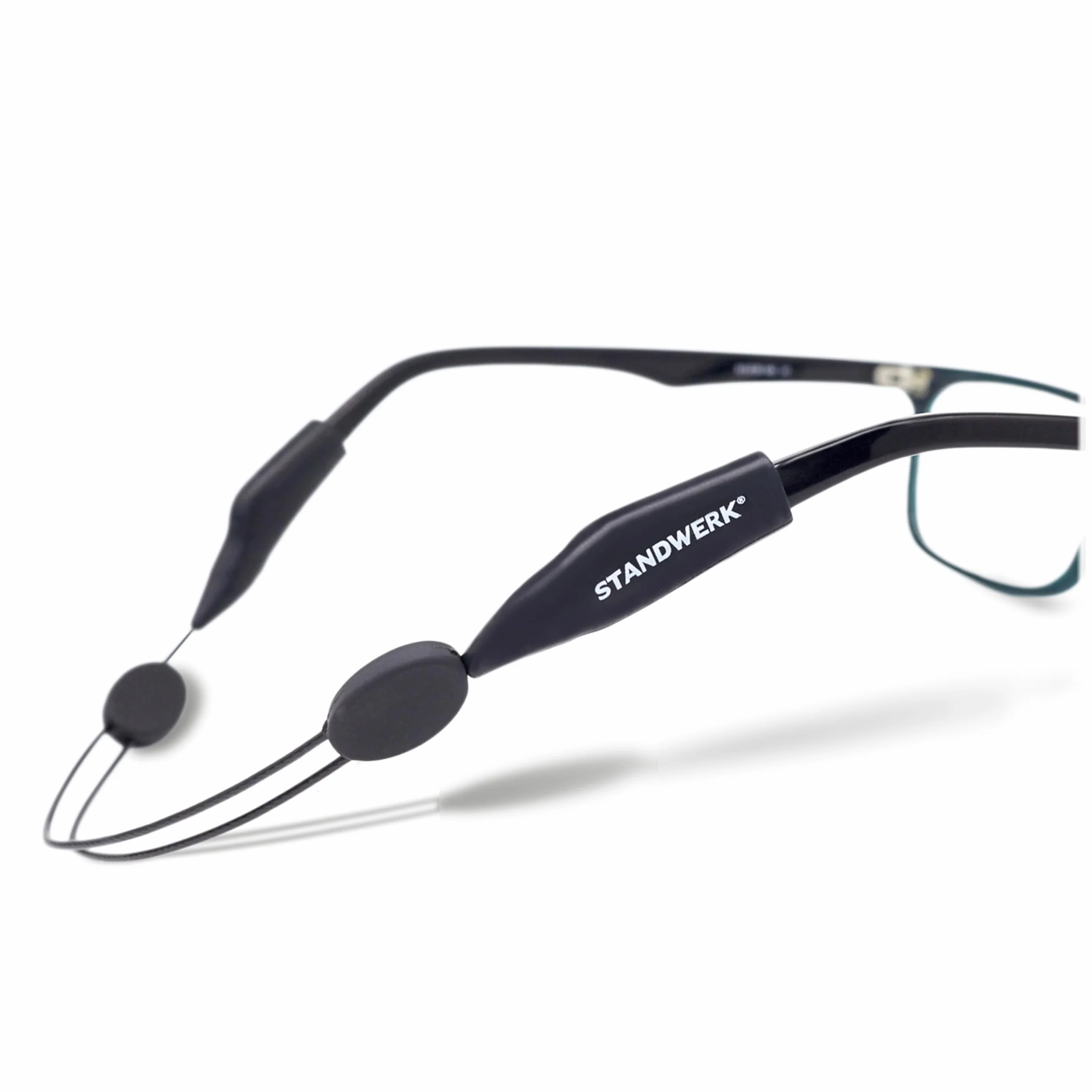 STANDWERK® Correa para gafas deportiva resistente al agua flexible para mujeres, niños, hombres