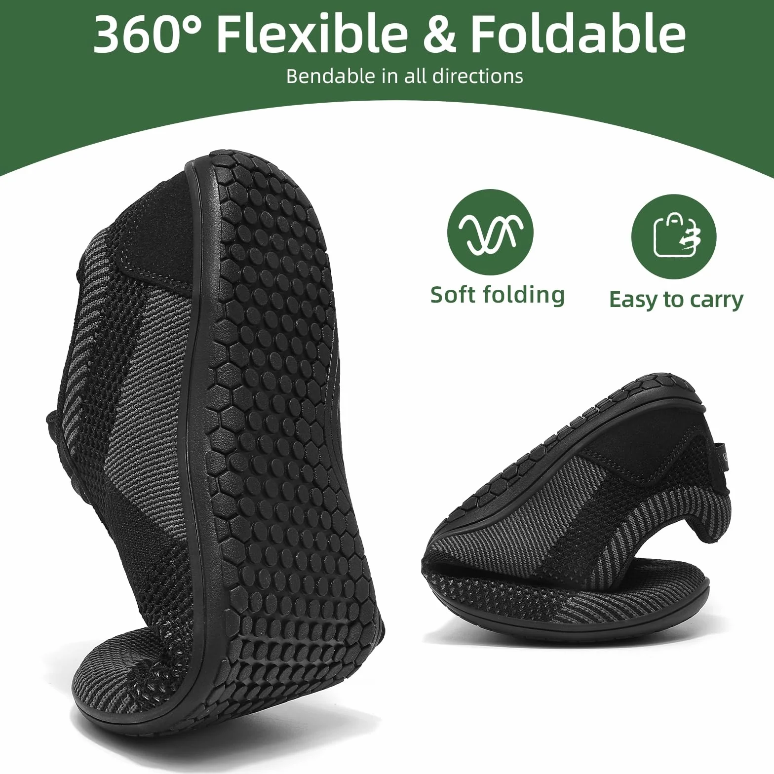 Zapatillas Barefoot Mujer Running Flexibles para Exterior Interior