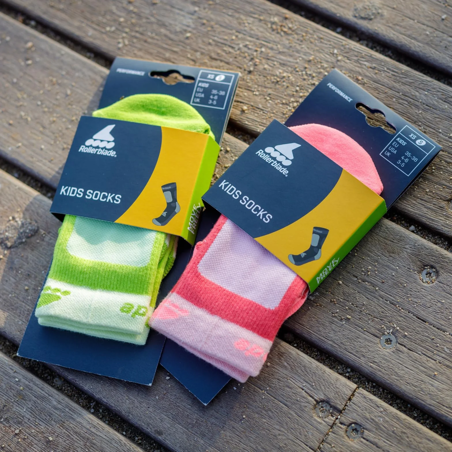 Rollerblade Kids Socks Calcetines de patines en línea Niñas (Pack de 1)