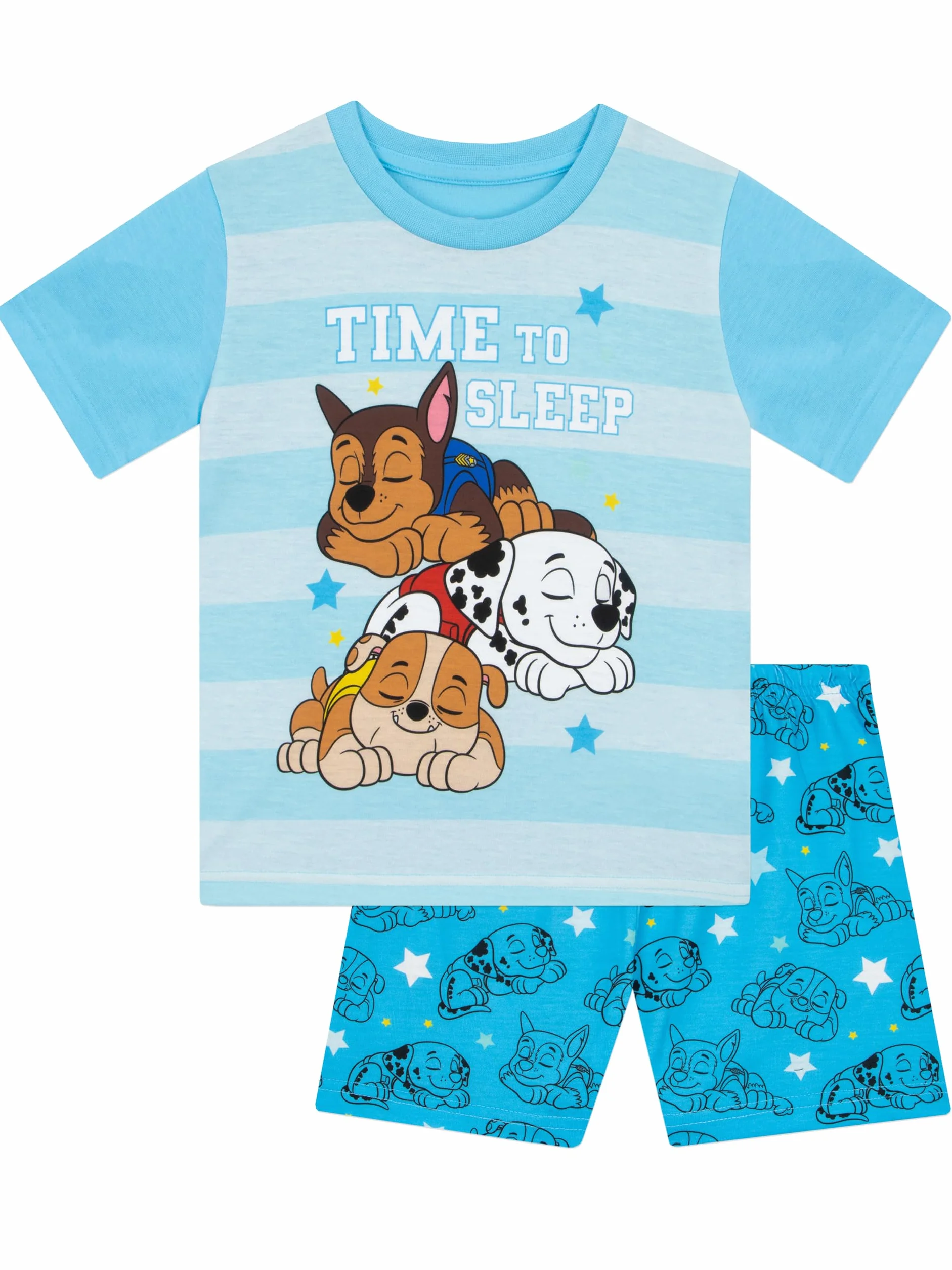 Paw Patrol Pijama Niño Patrulla Canina Corto Verano