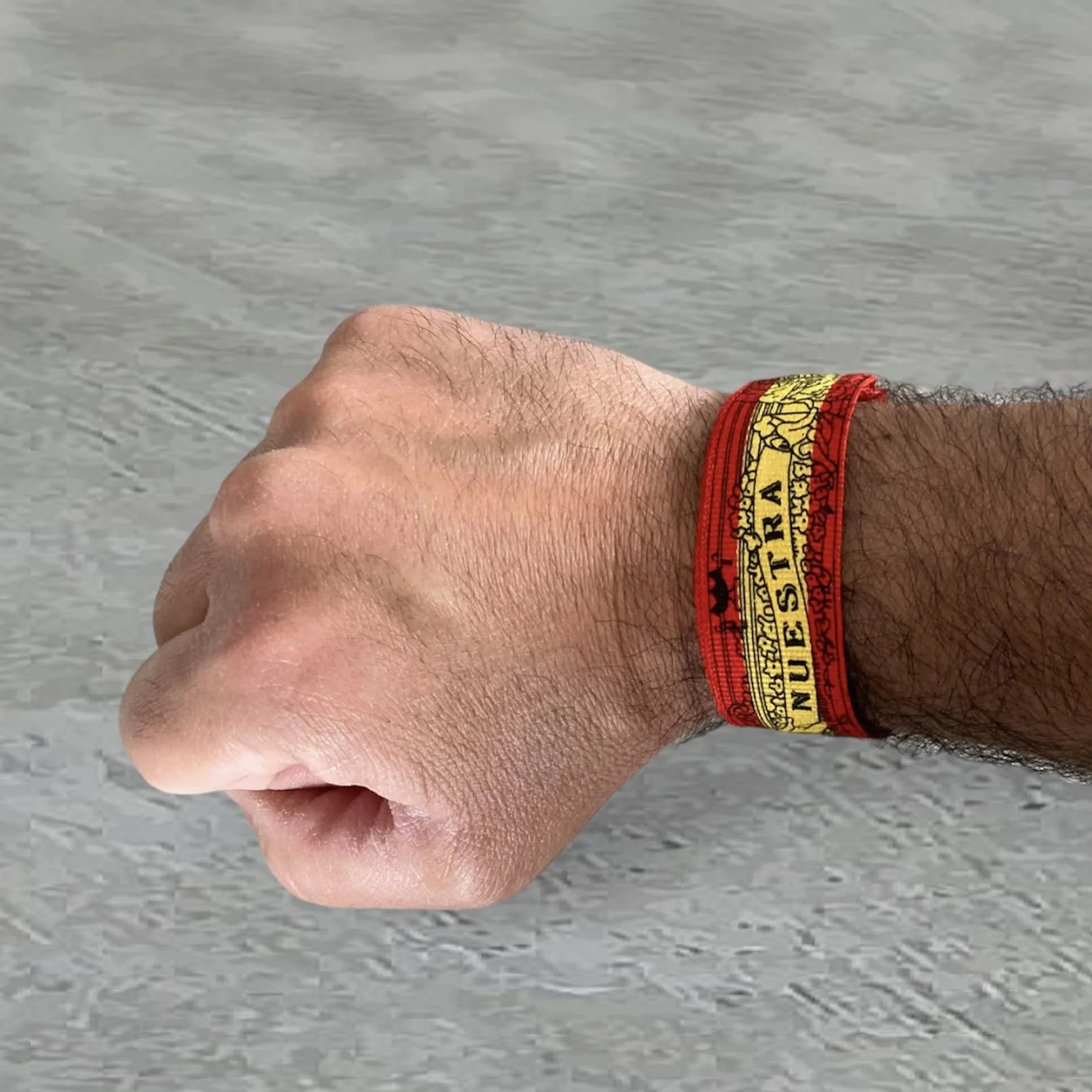 Pulsera Bandera España Nuestra Señora del Pilar Cinta Original Virgen del Pilar