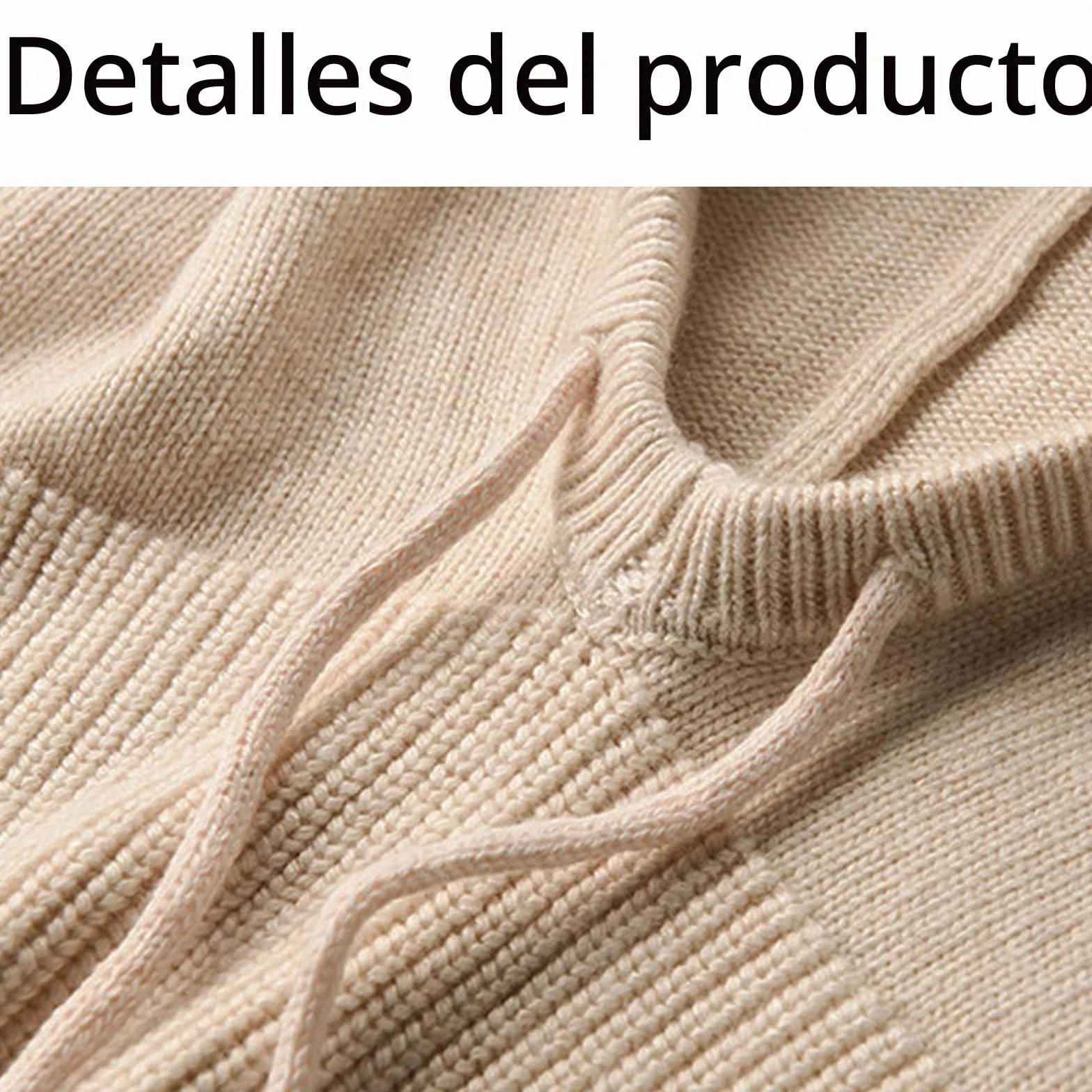 GWAWG Sombreros de invierno,Mujeres Balaclava tejer, Bufanda con capucha caliente con cordón, Sombrero con capucha de punto Hatbalaclava, Sombrero de Balaclava para las mujeres