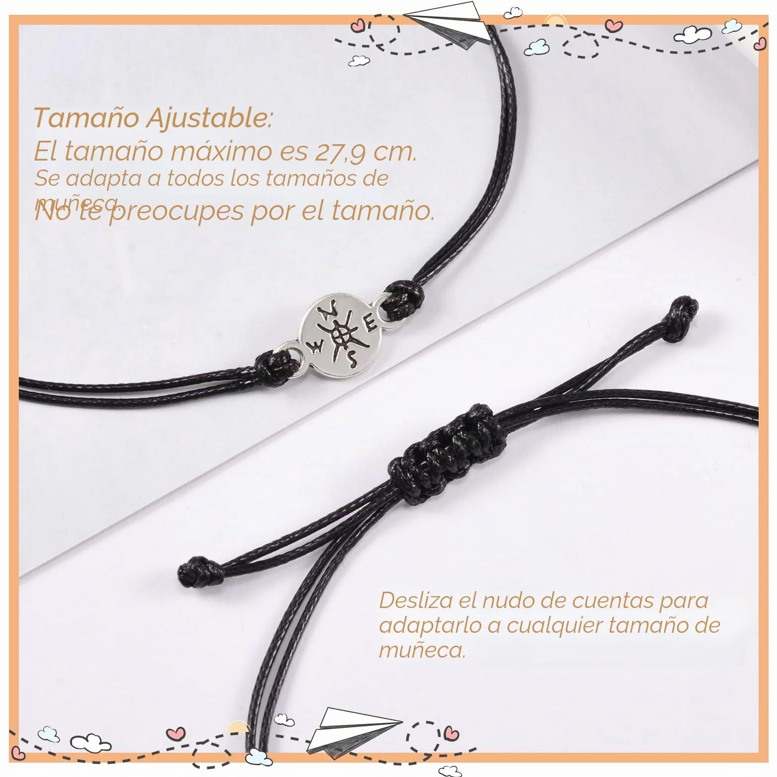 YELUWA Regalos para Graduacion Pulsera 10/20/30 Pcs 2026 College Master Doctor Brújula