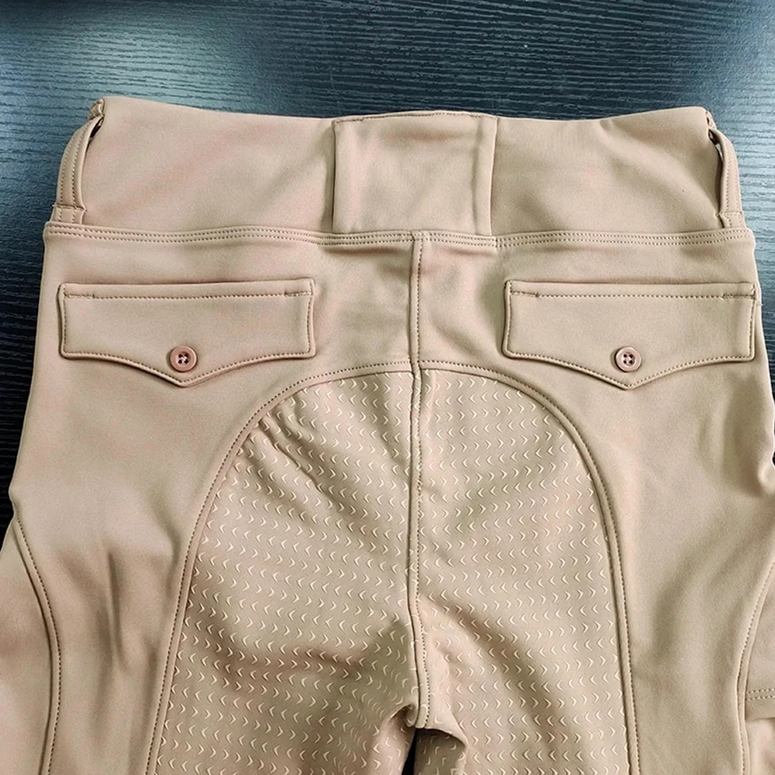 Pantalones De Equitación Pantalones de equitación felpa invierno for mujer, calzas ecuestres cálidas y gruesas, mallas silicona antideslizantes for montar a caballo Mallas De Equitación(Black,L)