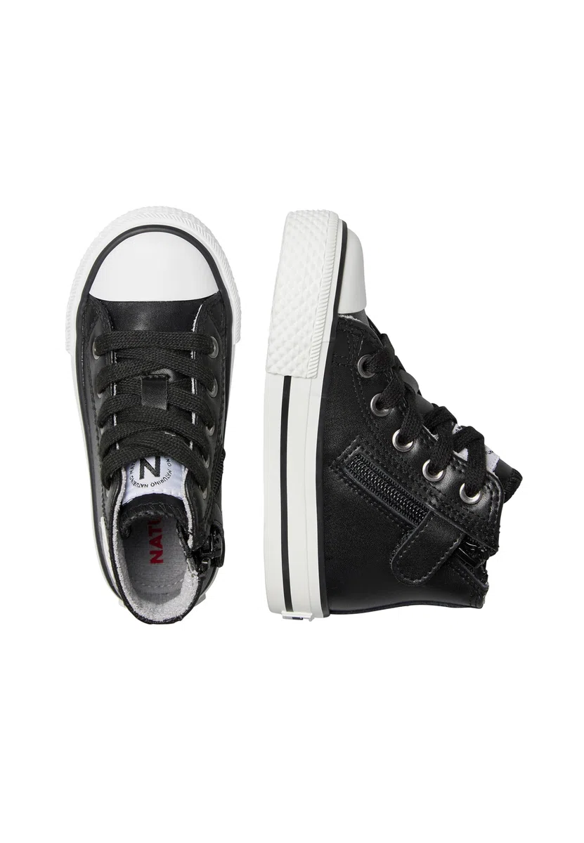 Naturino Zapatillas Deportivas de Corte Alto de Piel