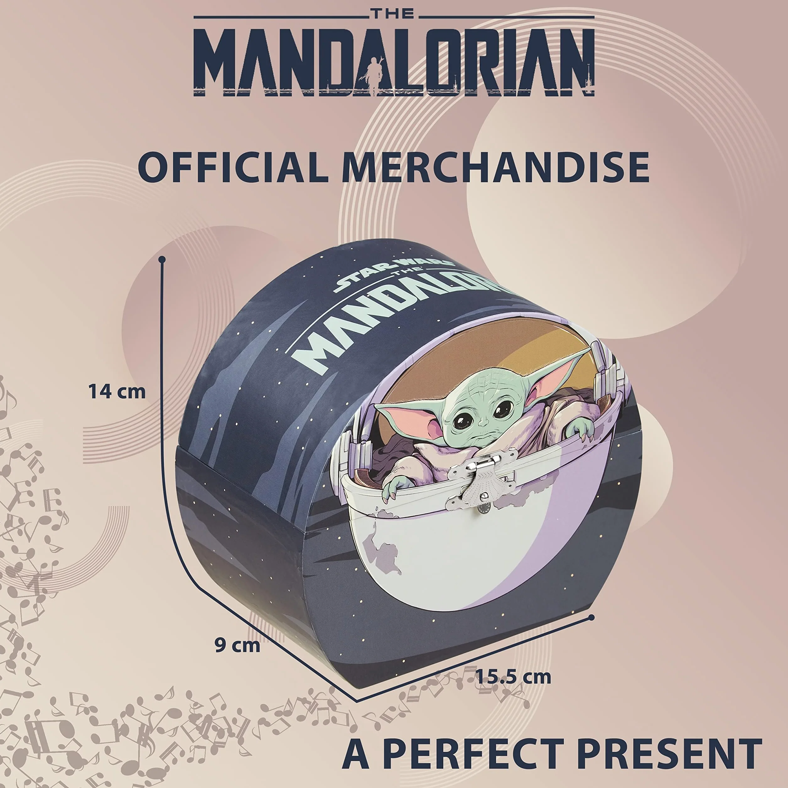 Disney The Mandalorian Joyero Musical Baby Yoda