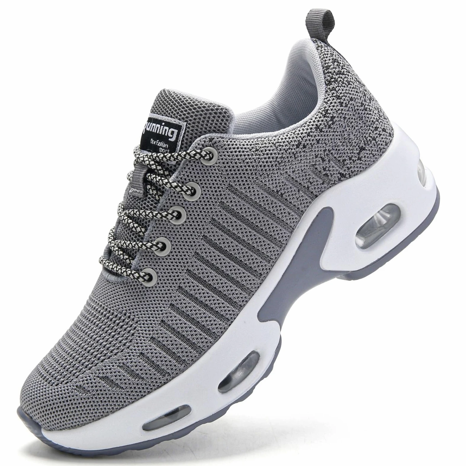 Myztra Mujer Zapatillas Running Amortiguación Elástica | Deportivas, Malla Rranspirable, Ligeras, Soporte Arco, Suela Resistente, Correr, Gimnasio, Casual