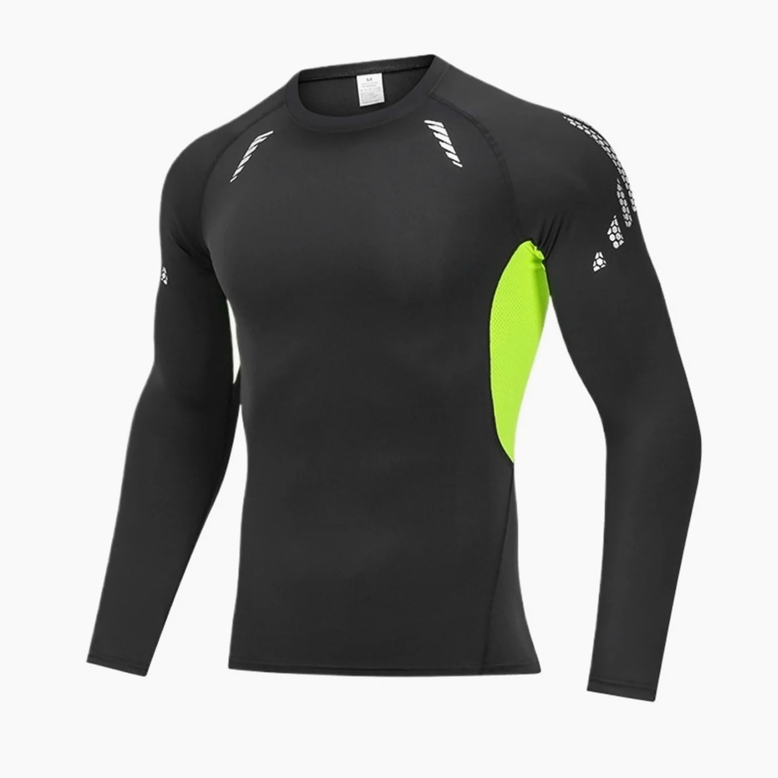 Camiseta Interior Ciclismo Ropa de Ciclismo al Aire Libre de Manga Larga elástica for Correr, de Secado rápido, for Jugar al Baloncesto
