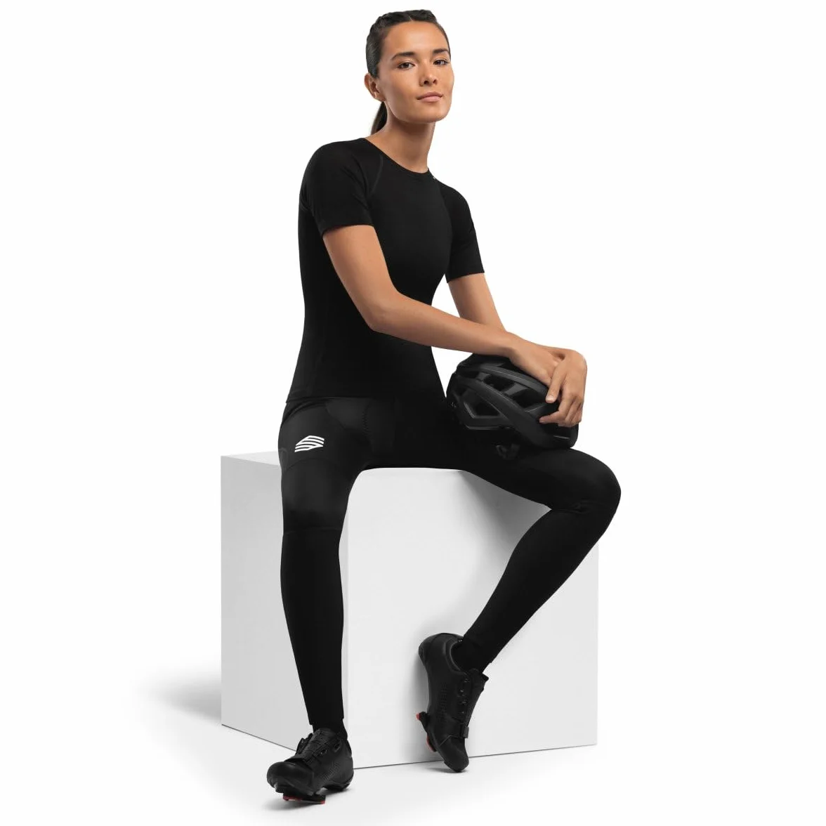 SIROKO Camiseta Interior Lana Ciclismo SRX Premium Skin Negro