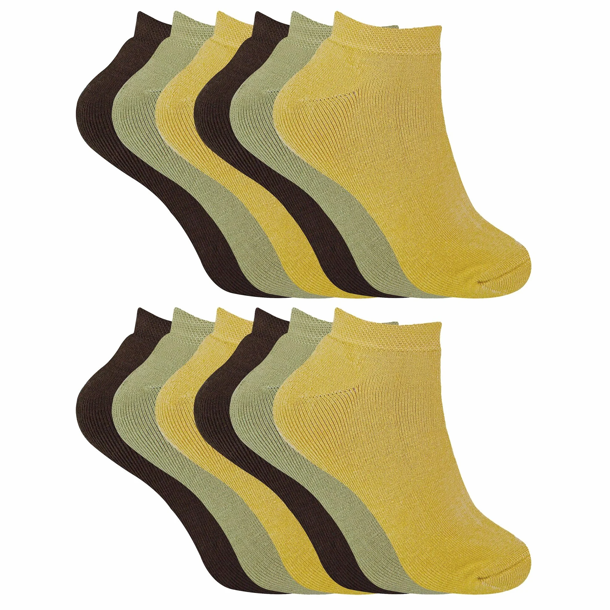 Sock Snob - Pack De 12 Pares De Calcetines Tobilleros Para Mujer, Gruesos Y Cálidos Para Invierno