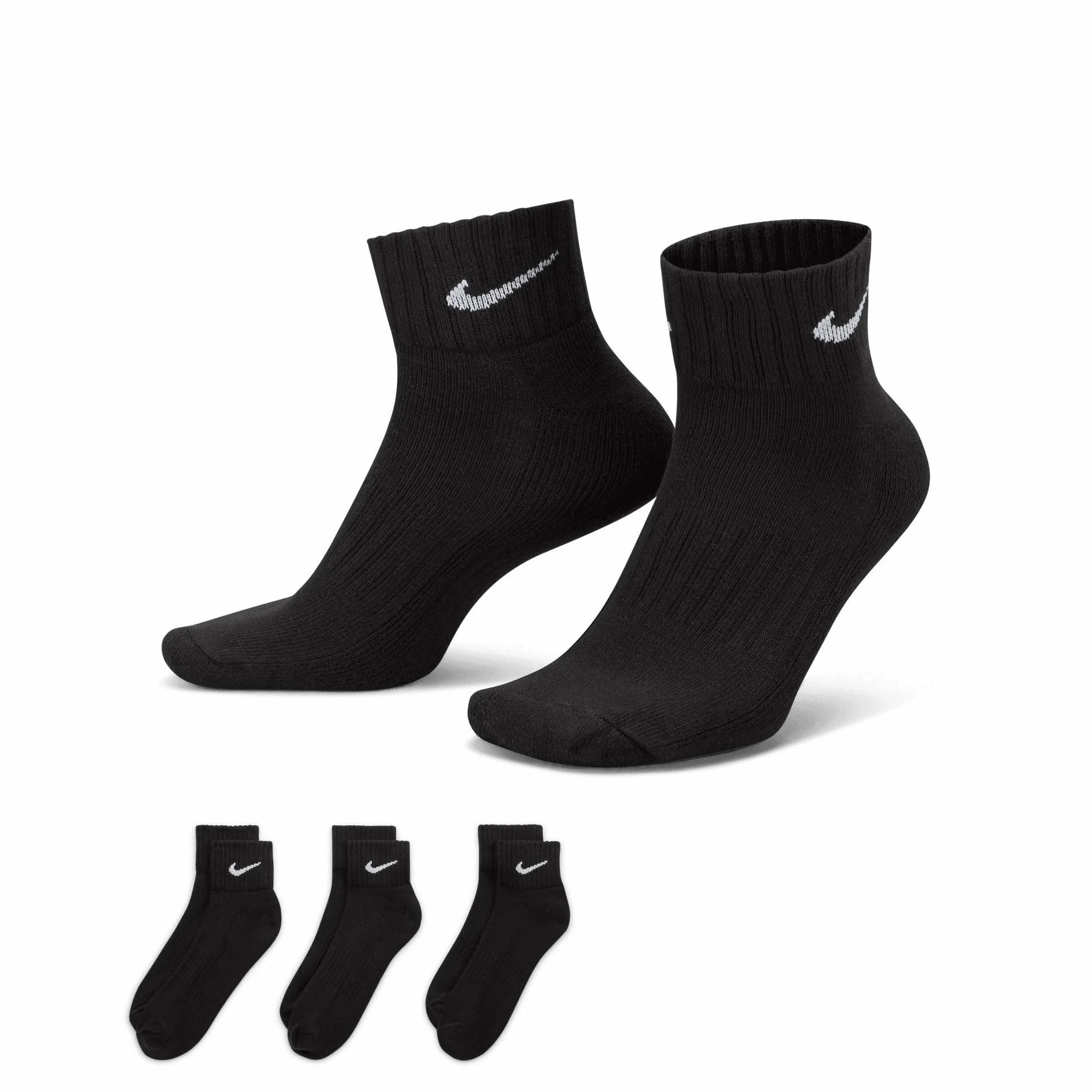 Nike One Quarter Socks 3PPK Value Calcetines para Hombre