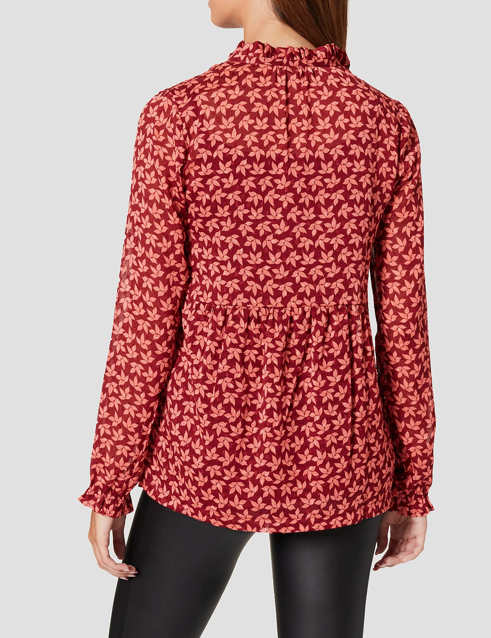 Top Nursing LS Camiseta de Manga Larga premamá para Mujer