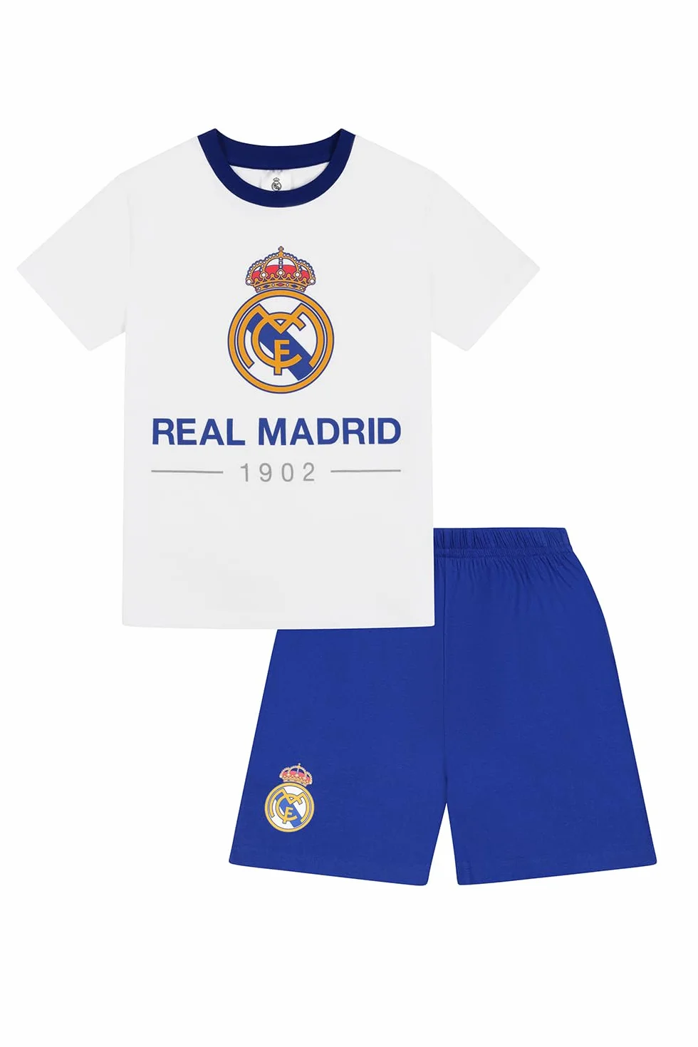 Real Madrid CF Pijamas Corto de Algodón Fútbol para Niños