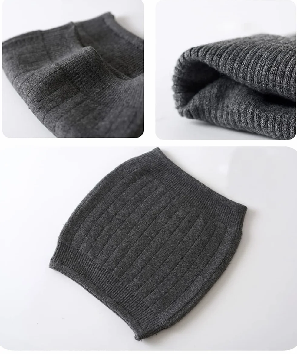 Calentador de riñones de cachemira para hombre y mujer, calentador de espalda para invierno, faja térmica elástica para aliviar el dolor y el estrés en la parte baja de la espalda, calentador