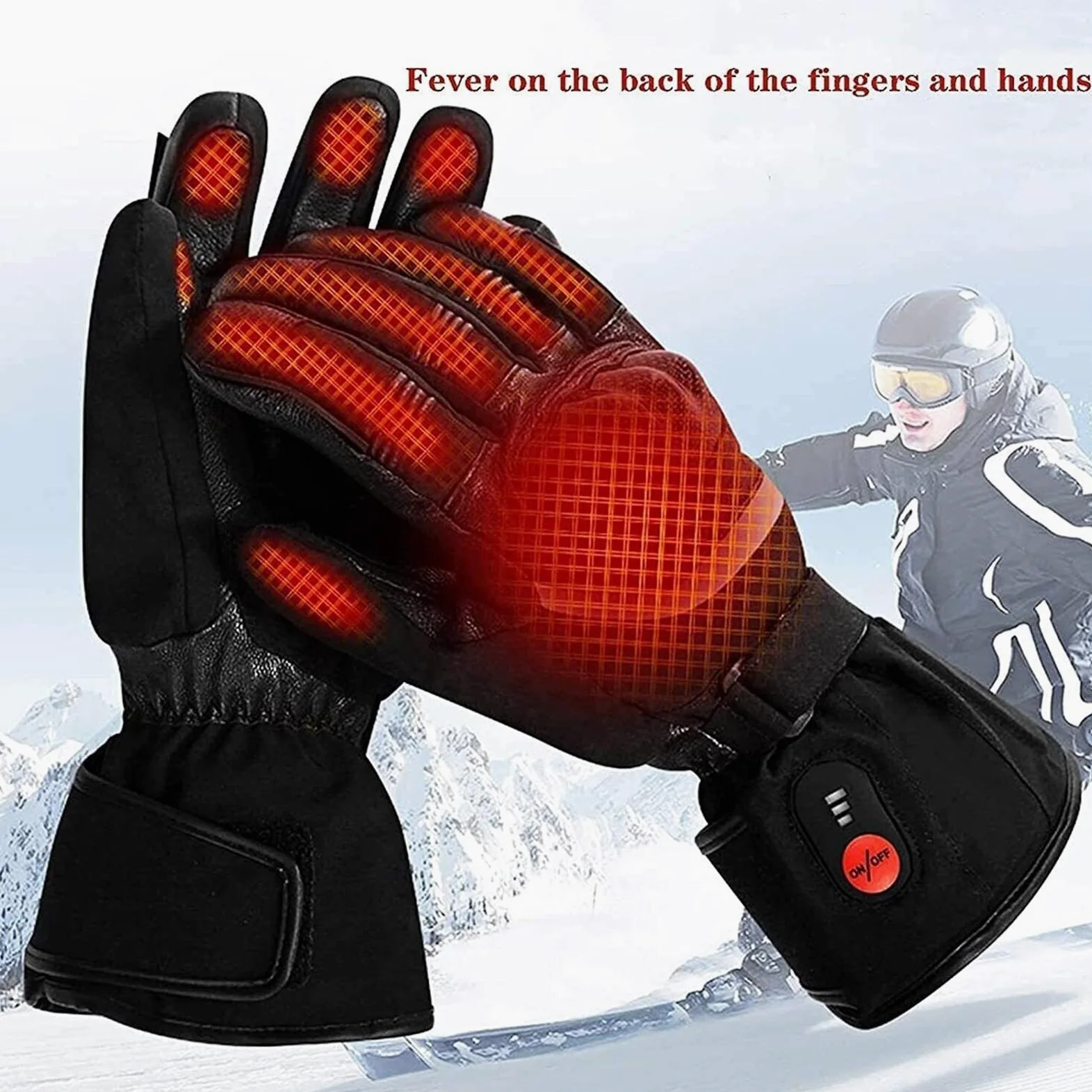 Guantes térmicos para Mujeres, Hombres, Guantes térmicos de Invierno, Pantalla táctil Guantes de Mano cálidos para Deportes al Aire Libre, Motocicleta, esquí, Acampada, Senderismo,