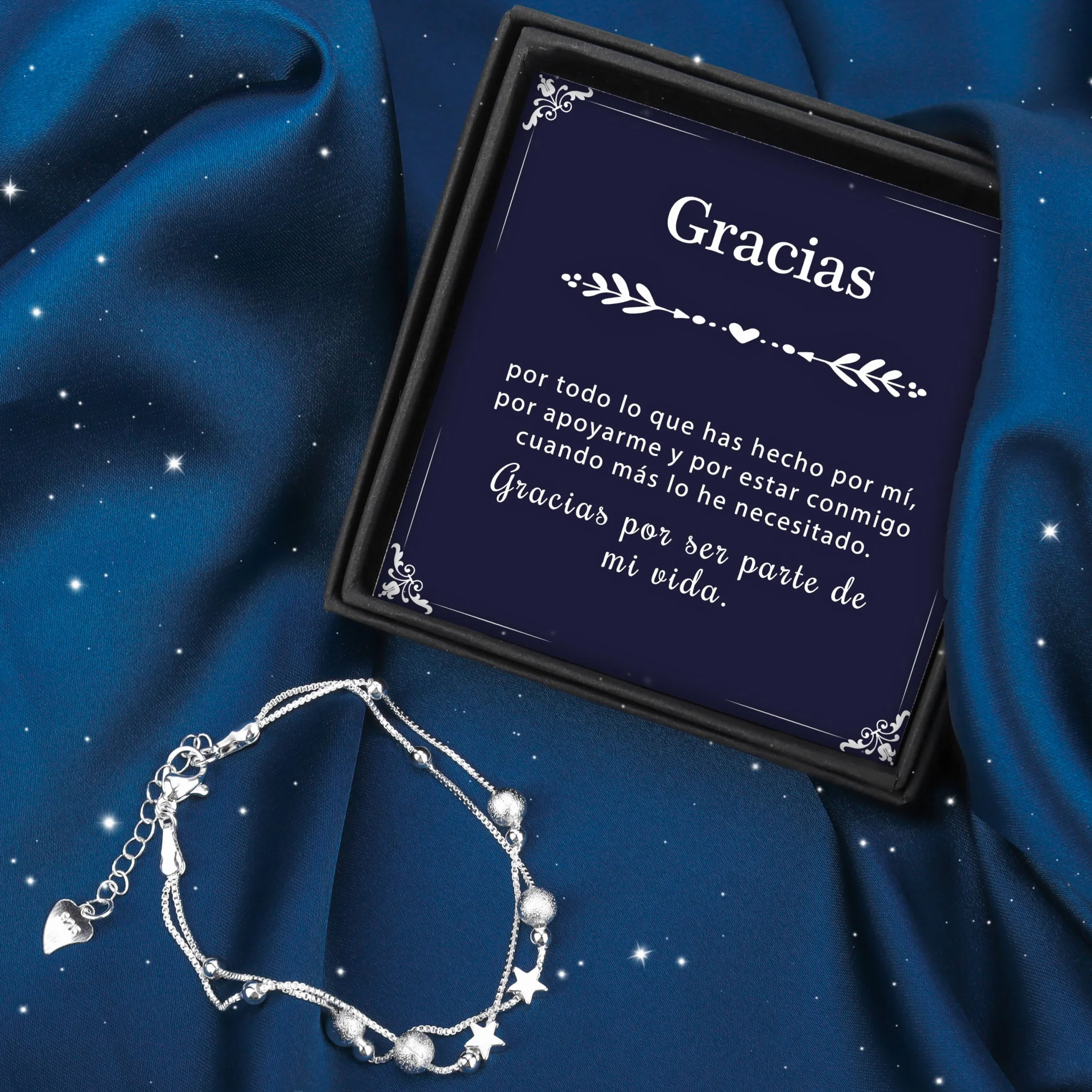 Rebundex Pulsera Plata Regalos Originales para Mujer