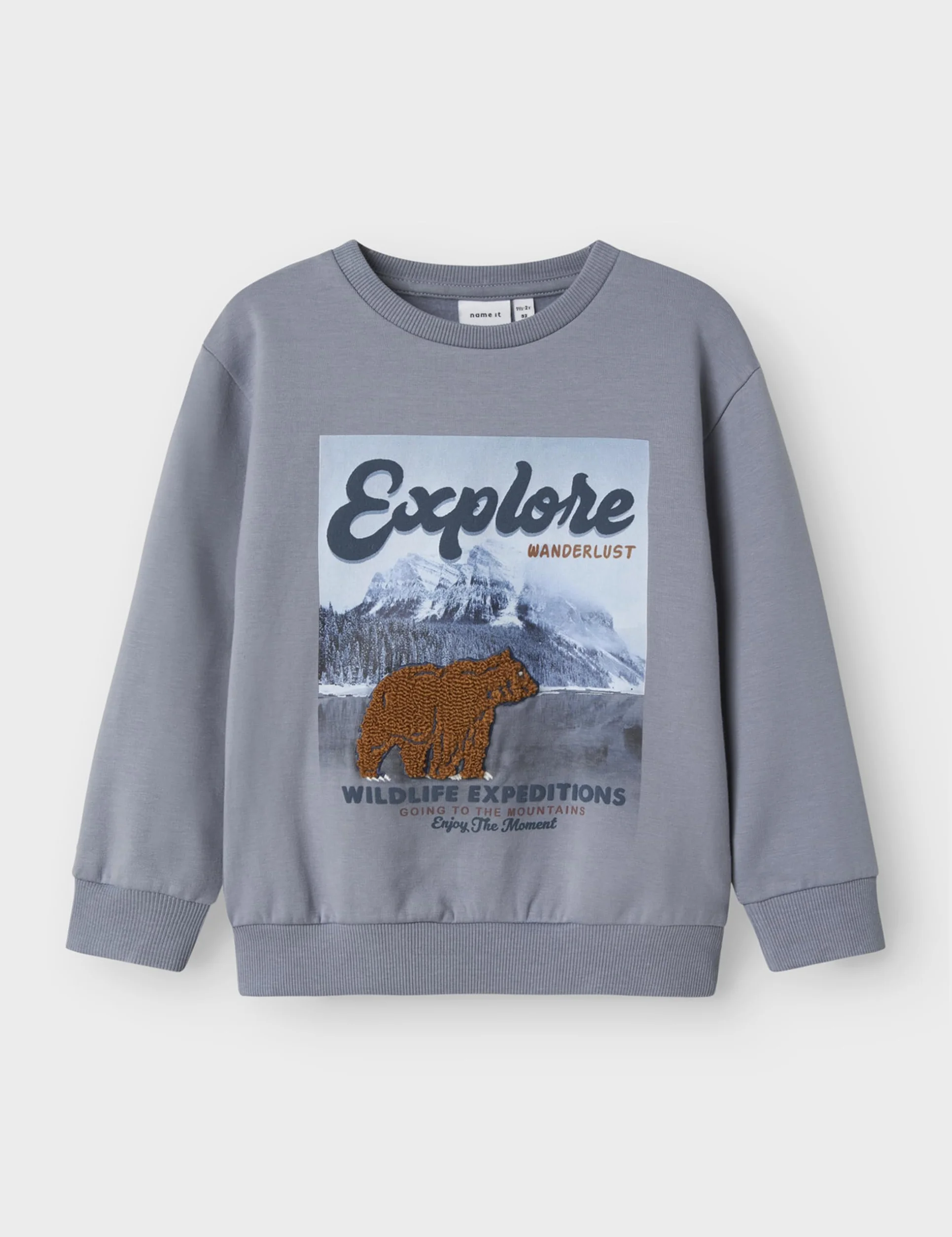 NAME IT Nmmoran LS Nreg Sweat BRU Box para Niños