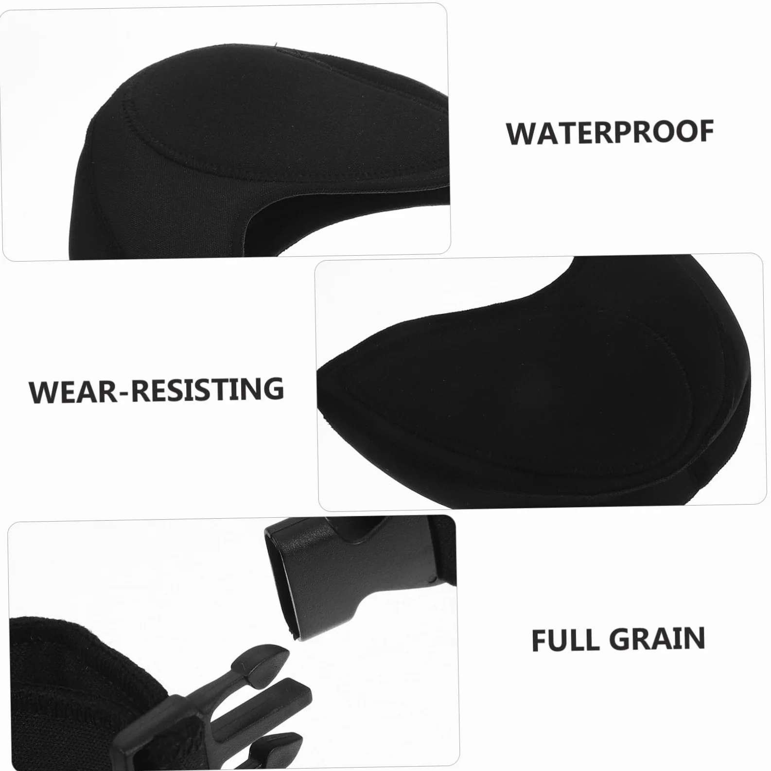 Toyvian Cubrezapatillas de Ciclismo Protector de Zapatos Cubiertas de Zapatos de Motocicleta Protector de Zapatillas Cubierta de Zapatos de Moto Cubierta de Maletero TPU Negro